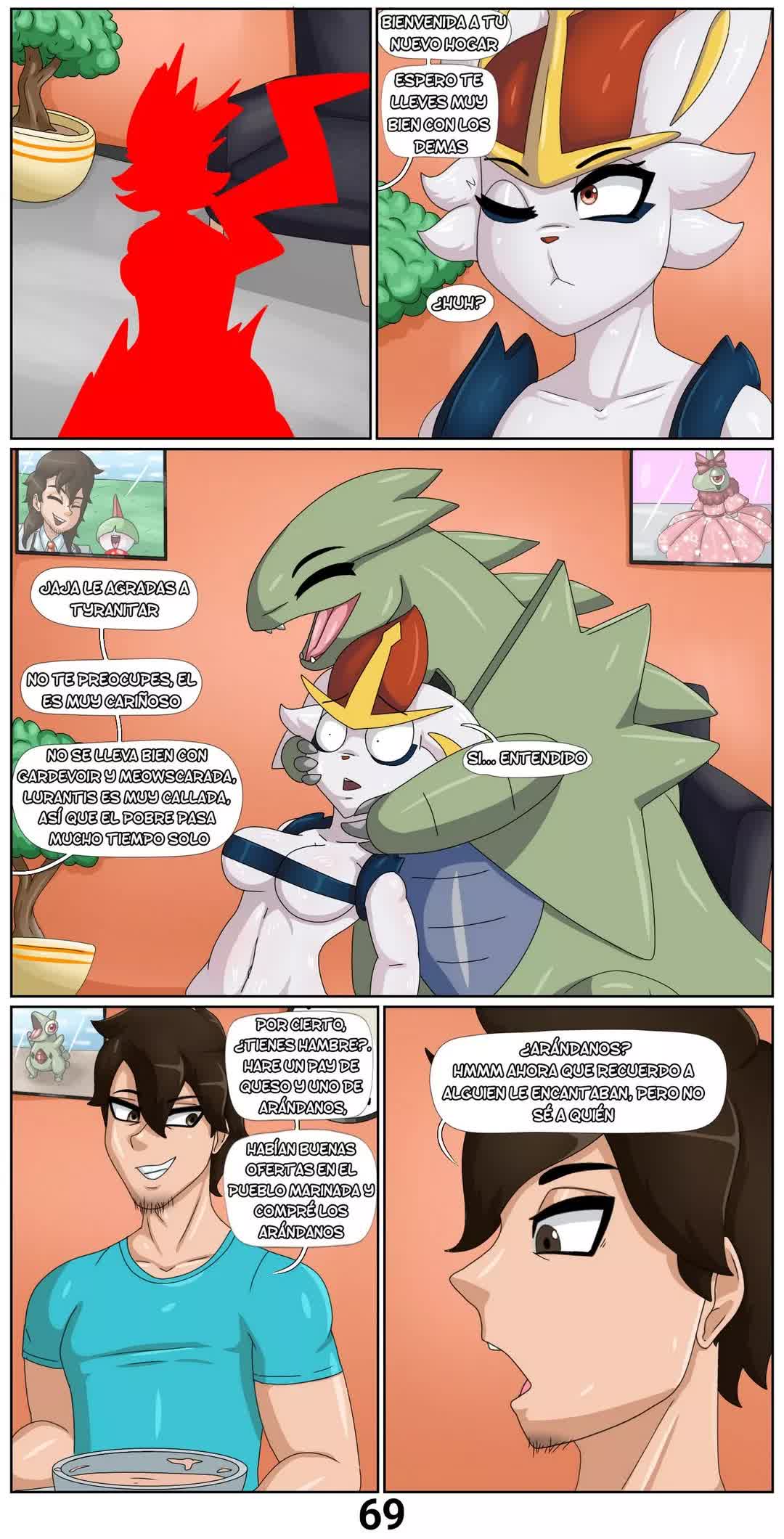 Un Dia en Paldea Comic porno