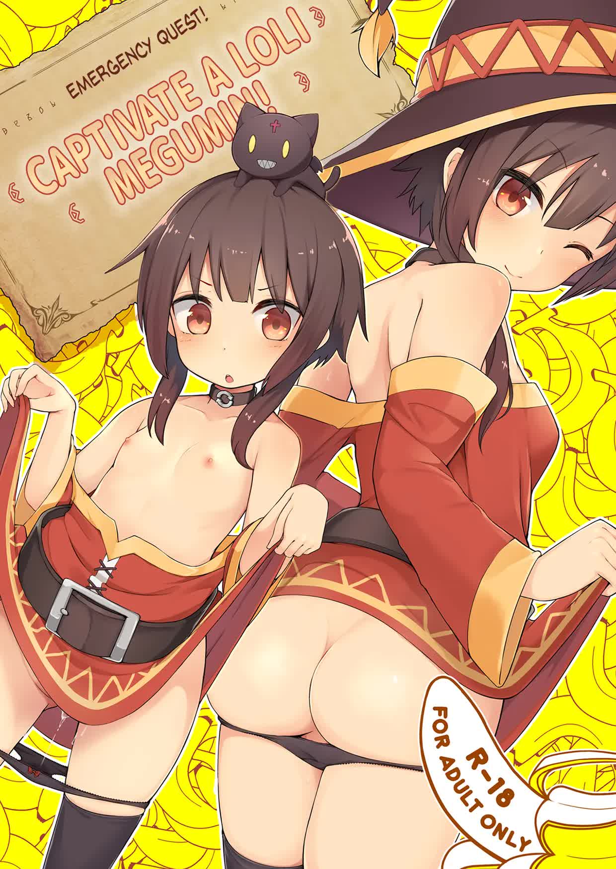 Lolikko Megumin o Kouryaku Seyo! - [Emergency Quest!] Captivate a Loli Megumin! Comic porno