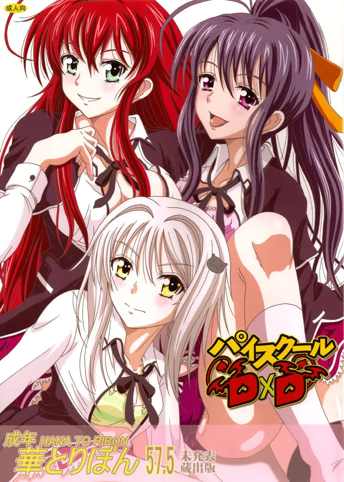 Seinen hana to ribon 57. 5 Paisukūru DxD Comic porno