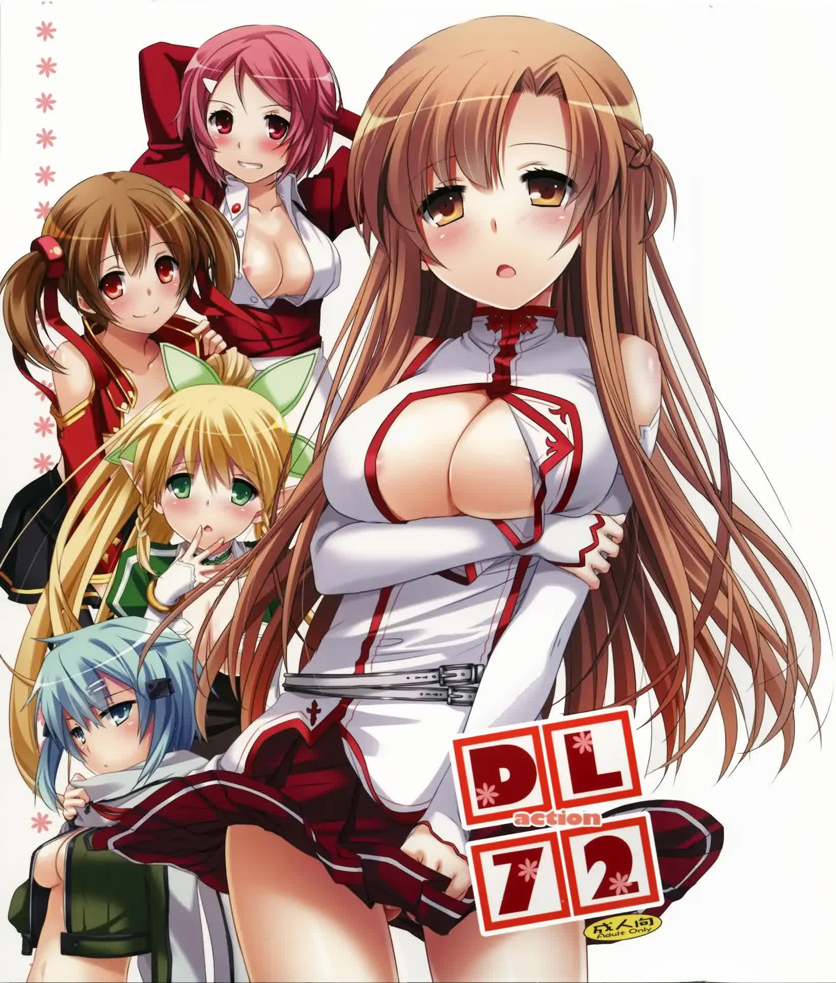 D.L. action 72 Comic porno