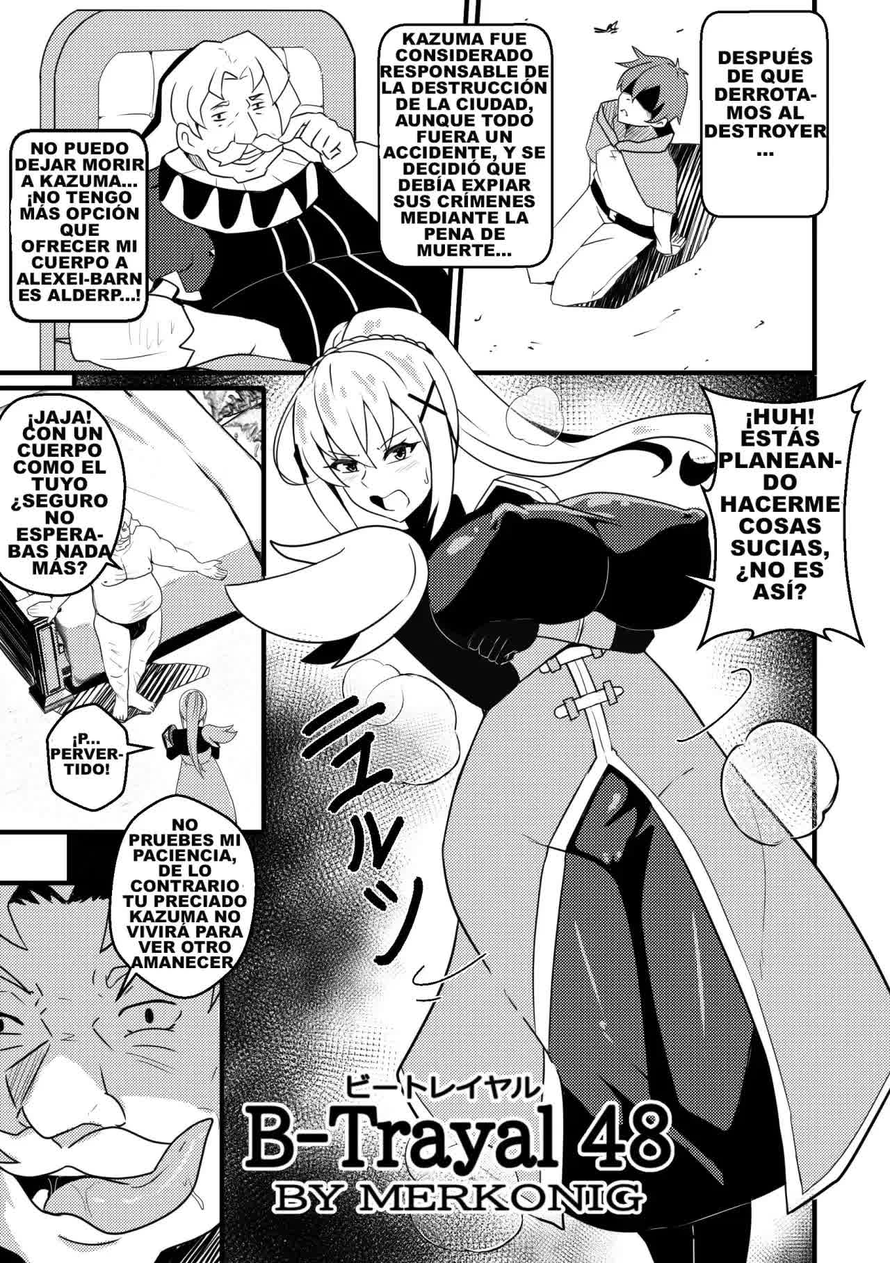 B-Trayal 48 Darkness Comic porno