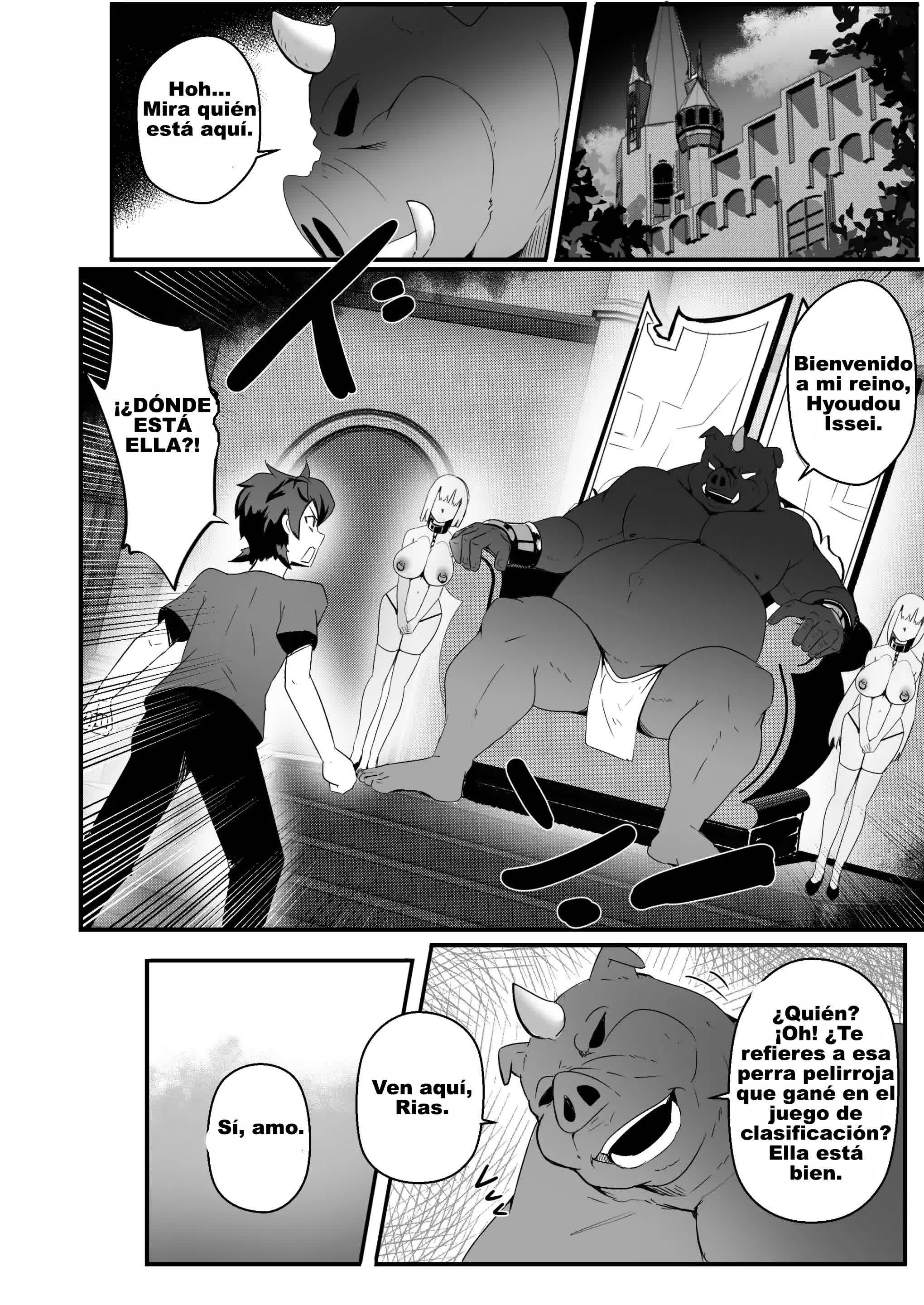 B-Trayal 13-4 Rias Comic porno