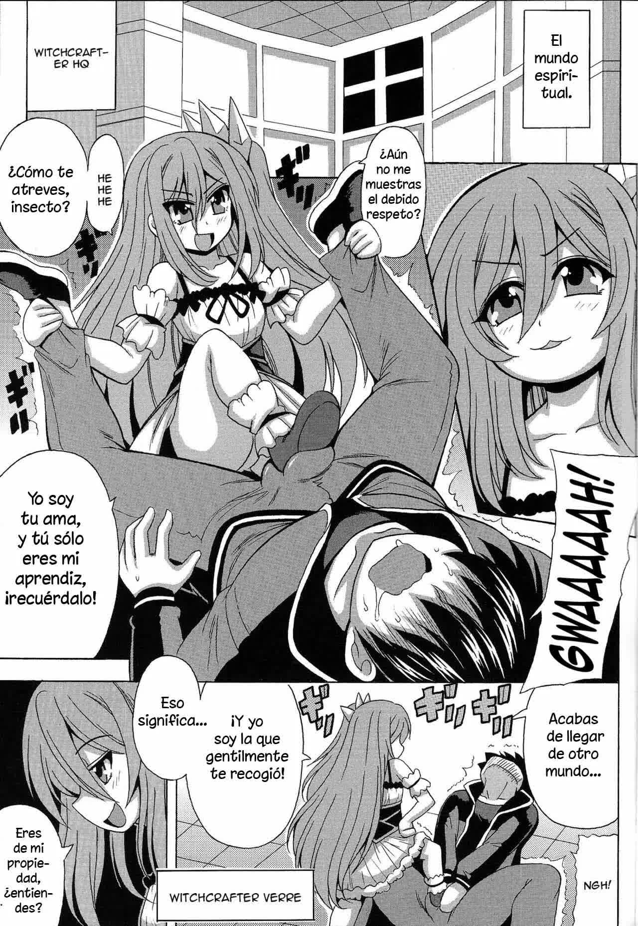 Witchcrafter Paizuri Master Comic porno