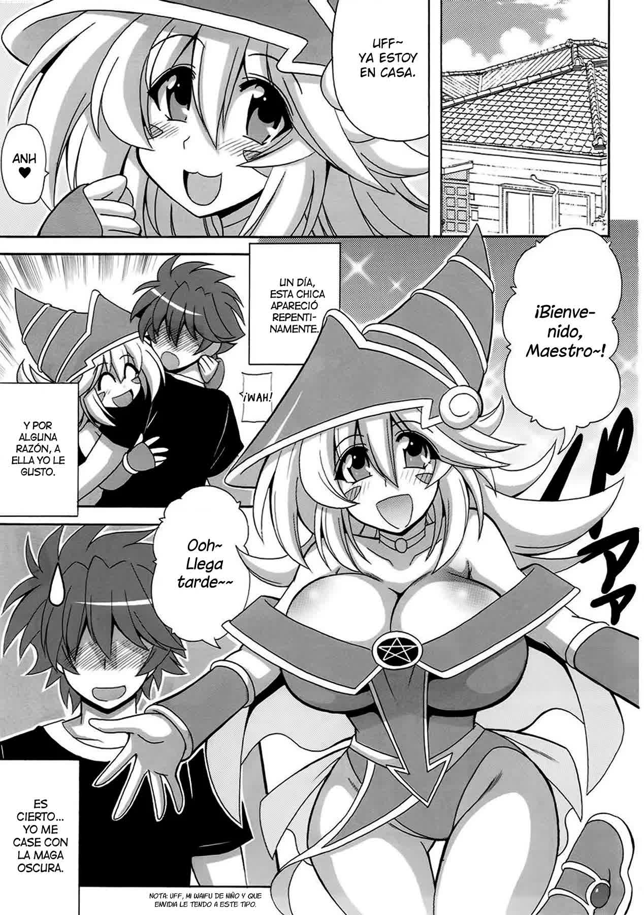 La Maga Oscura es mi esposa Comic porno