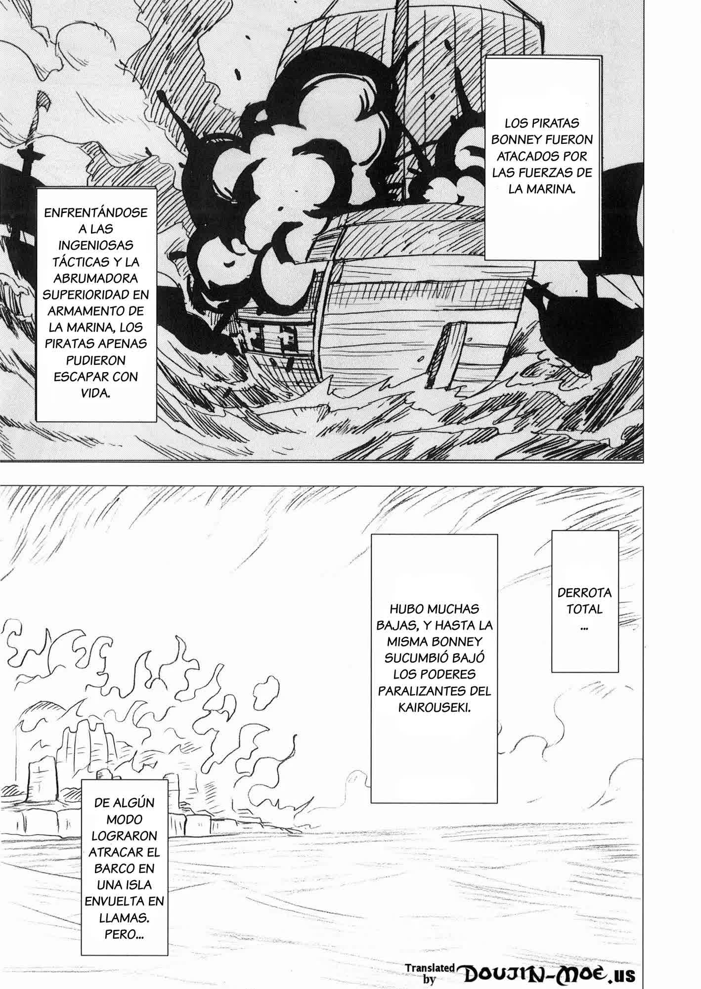 Bonnie no Haiboku - Bonney's Defeat Comic porno