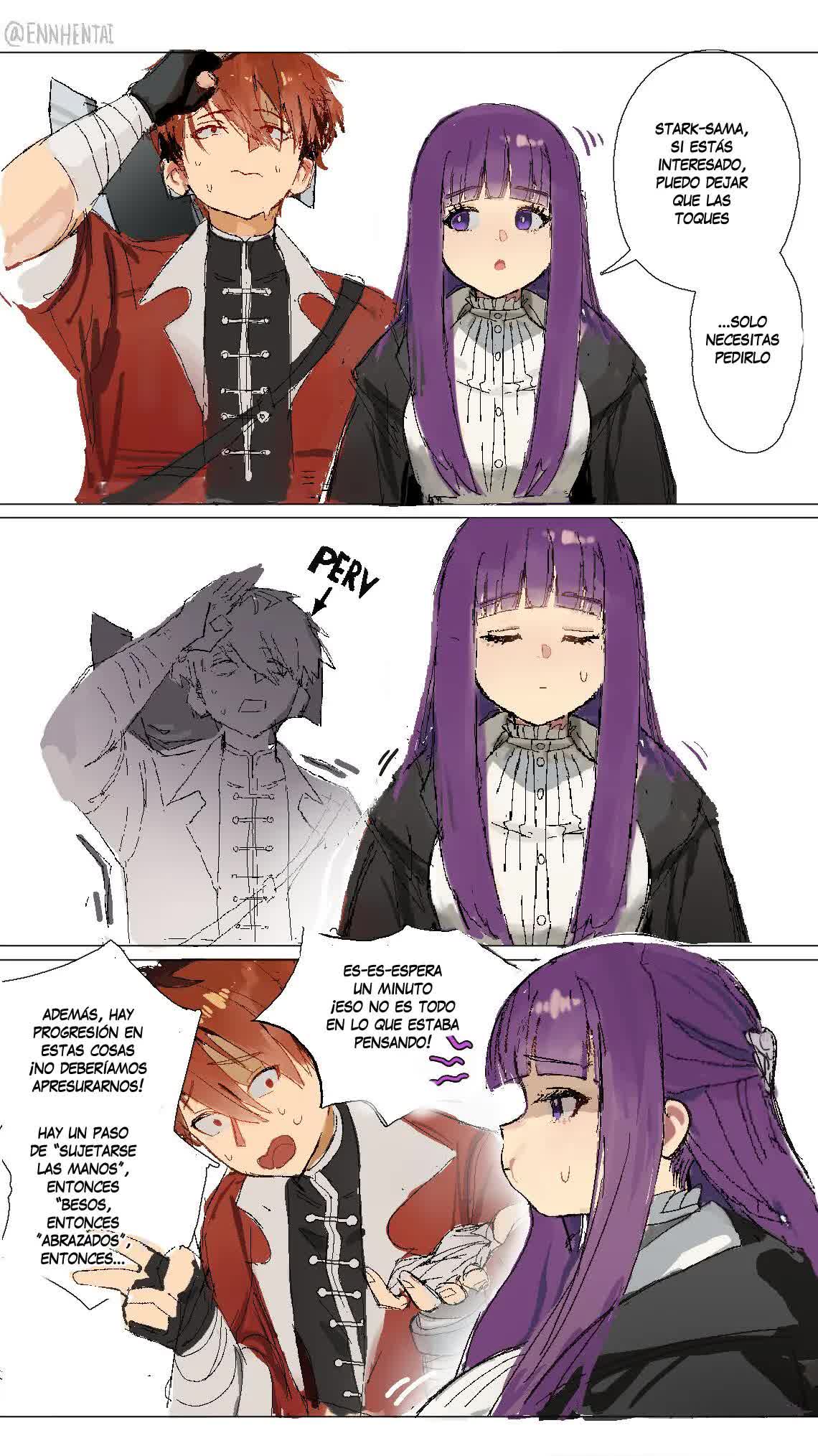 Fern x Stark Comic porno