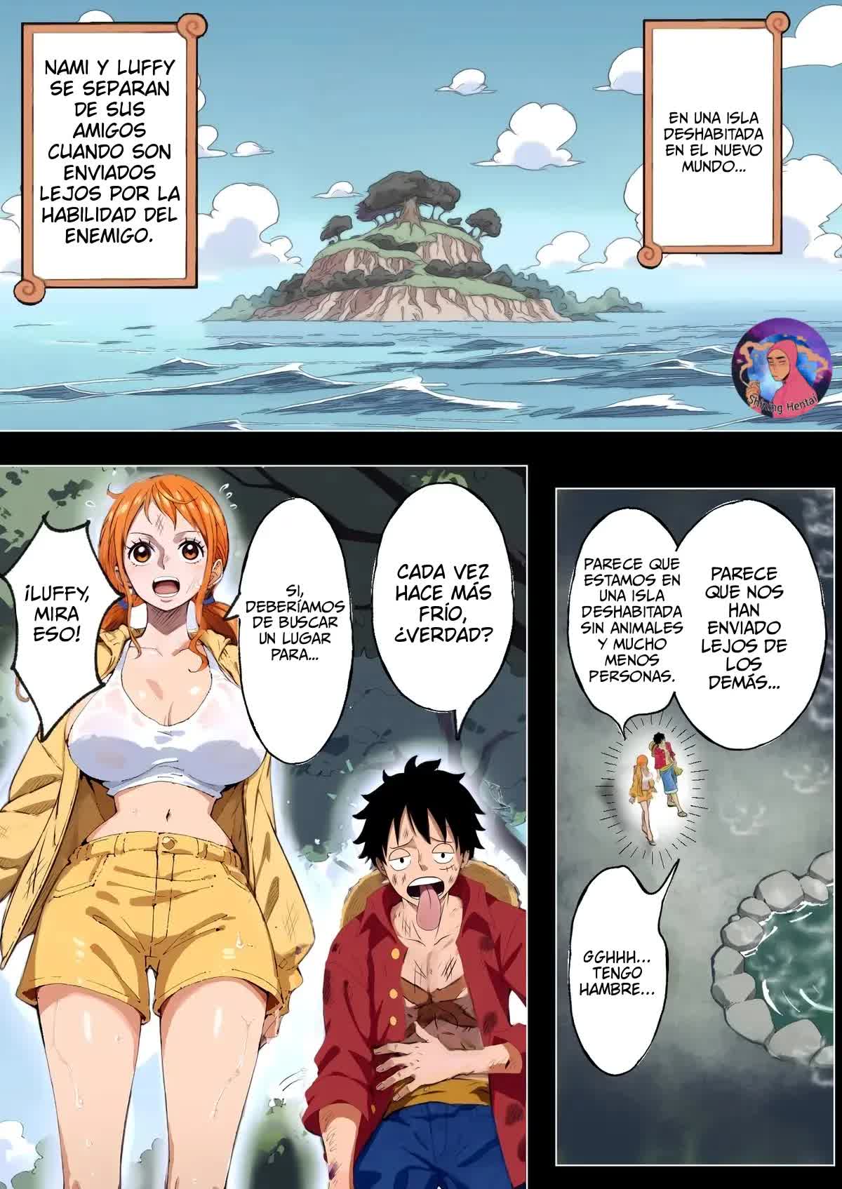 Nami está en Estado Afrodisíaco y no Puede Dejar de Sentirse Cachonda Comic porno