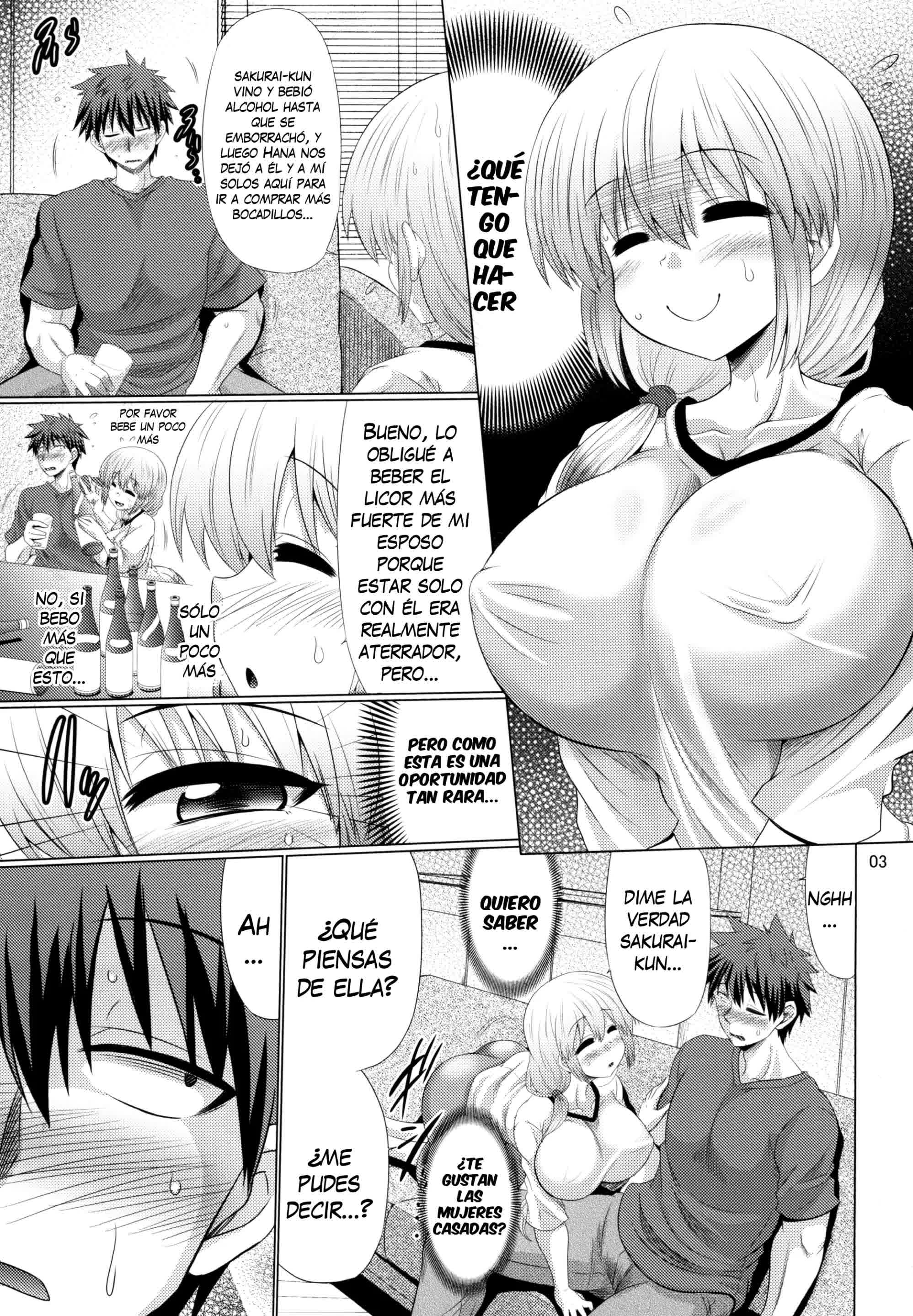 Madre e Hija De Uzaki-Chan Quieren Ponerse Lascivas! Comic porno