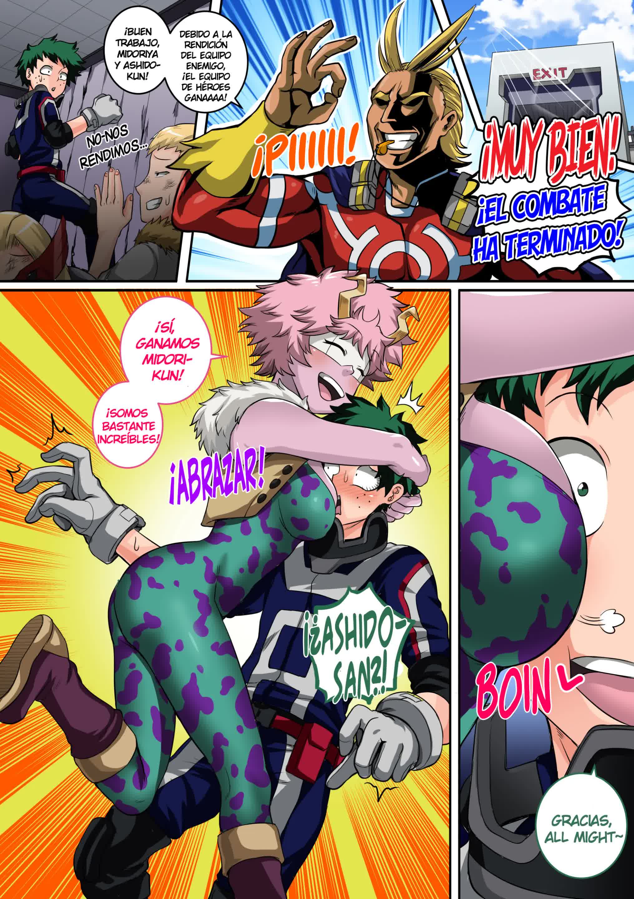 Boku no Harem Academia - 4-wa 'Koakuma no Itazura' Comic porno