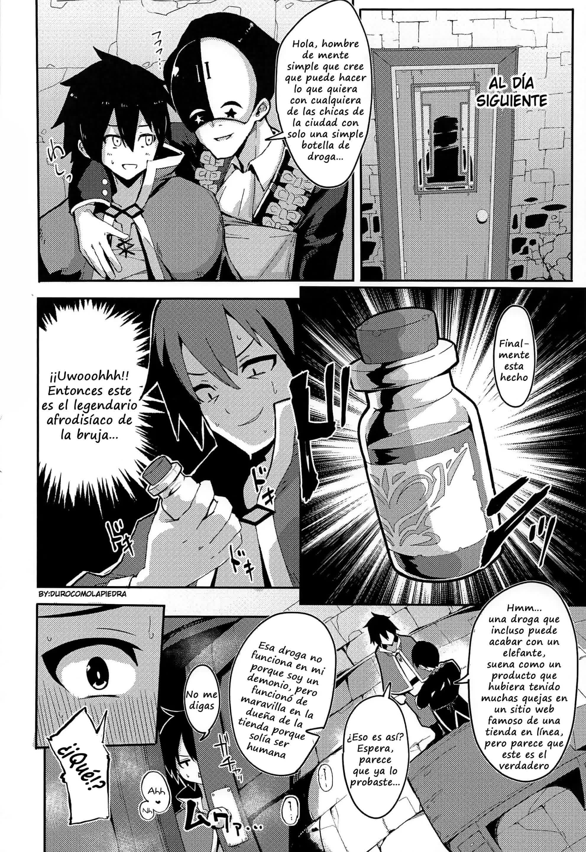 Kono Subarashii Biyaku de Kimeseku o! Comic porno