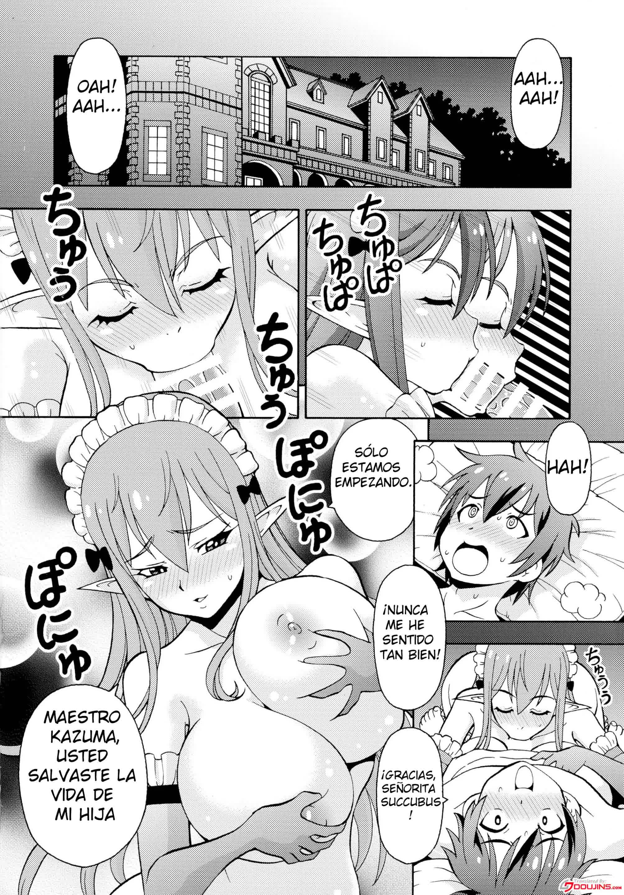 Ero Subarashii Sekai ni Nakadashi o! 2 Comic porno