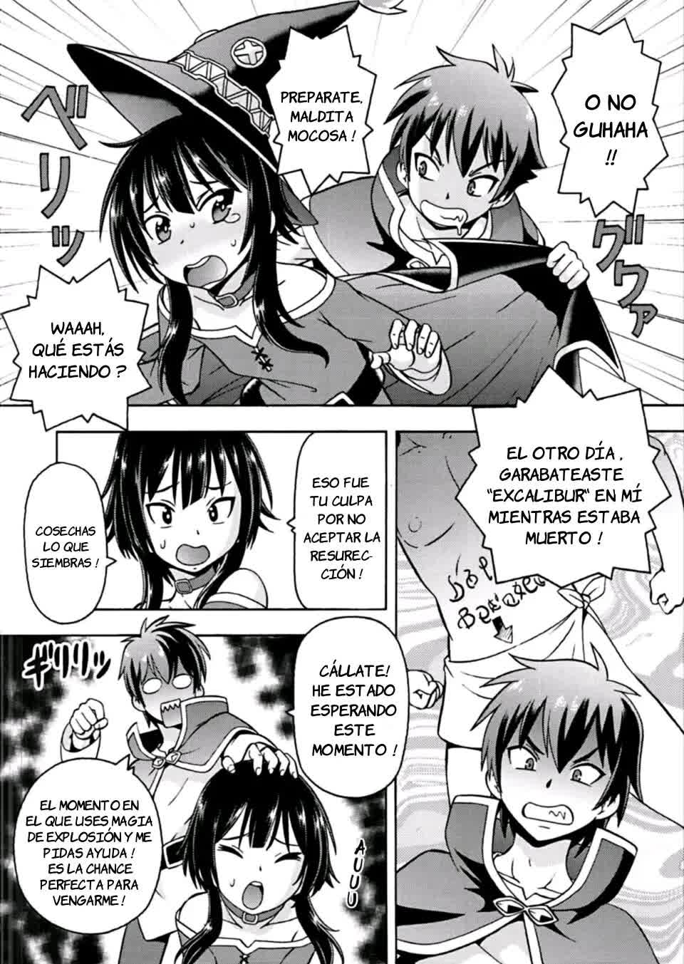 Ero Subarashii Sekai ni Nakadashi o! 4 Comic porno