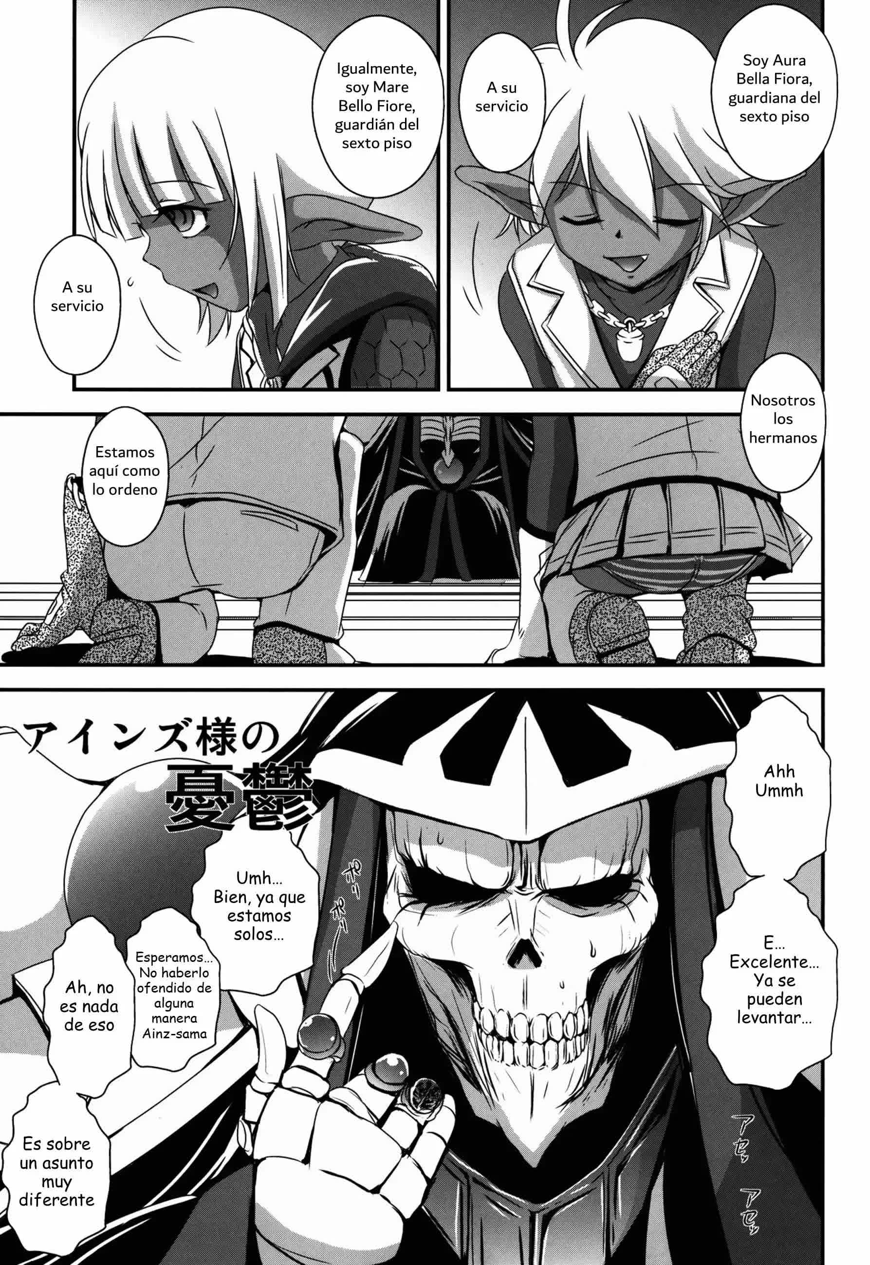 Ainz-sama no Yuuutsu Comic porno
