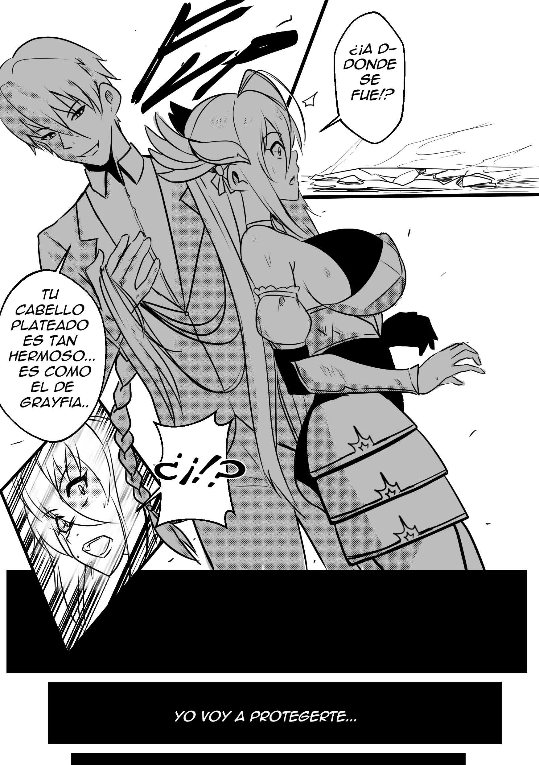 B-Trayal 31 Rossweisse Comic porno