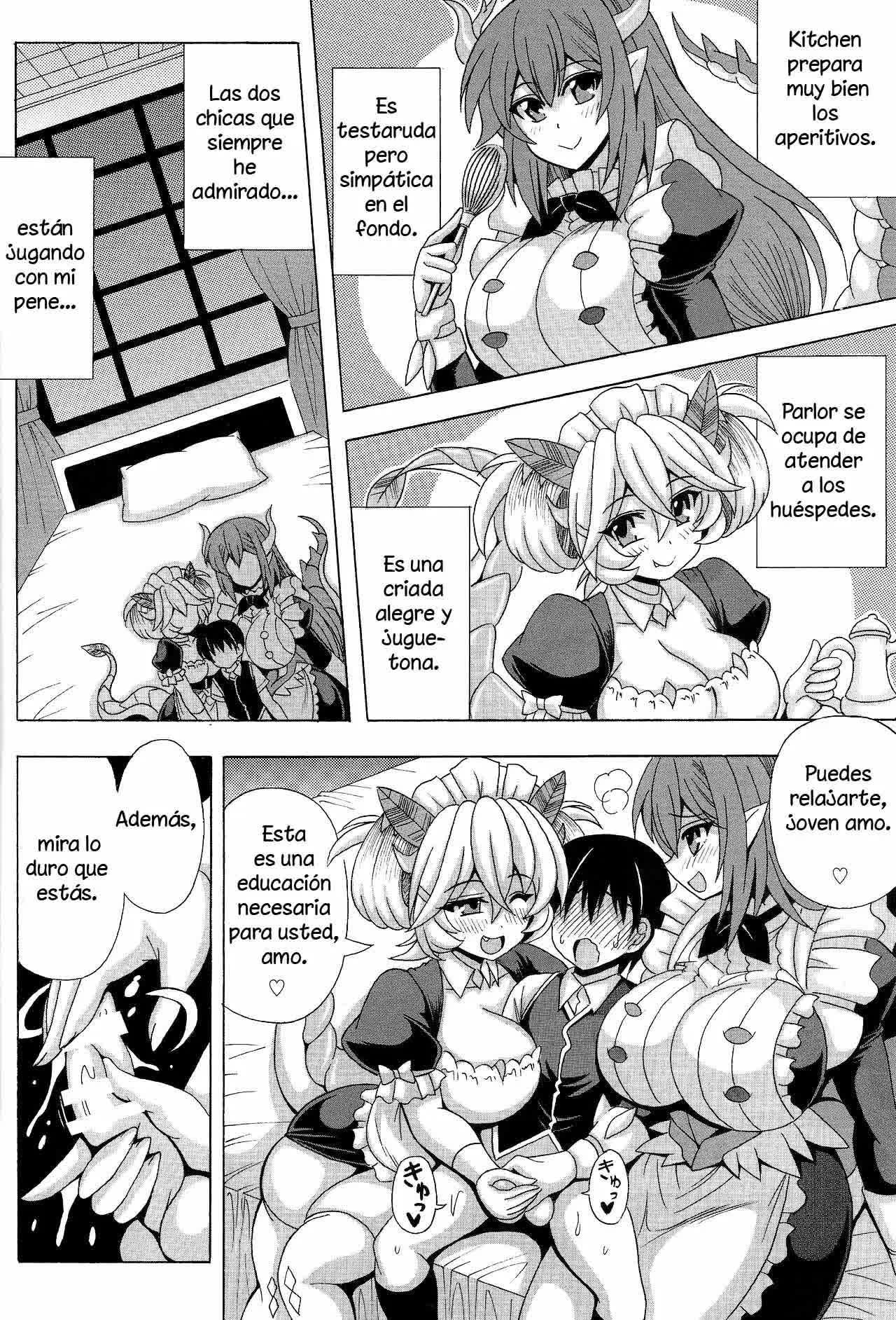 Dotei Bocchan to Dragon Maid no Fudeoroshi Comic porno