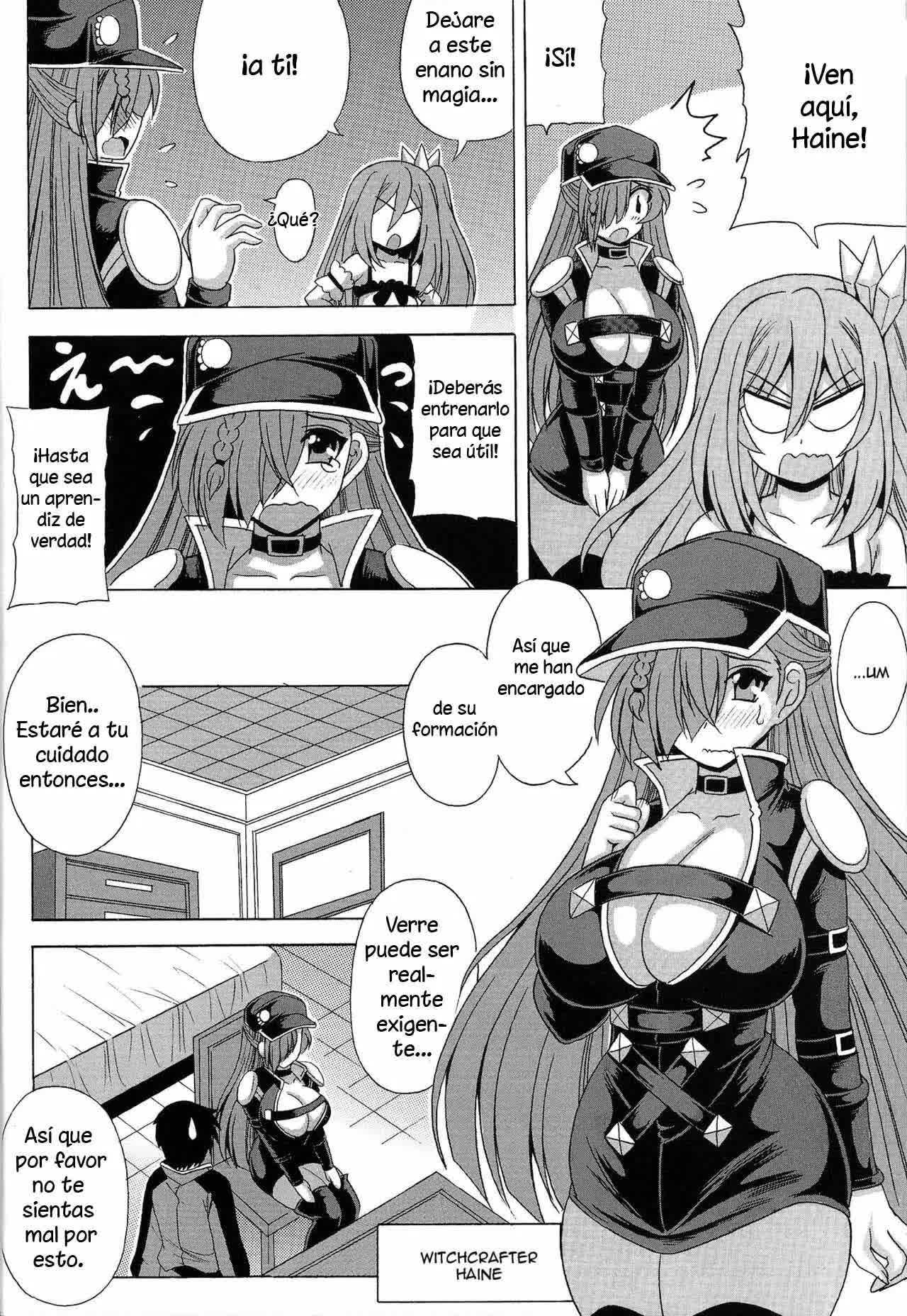 Witchcrafter Paizuri Master Comic porno