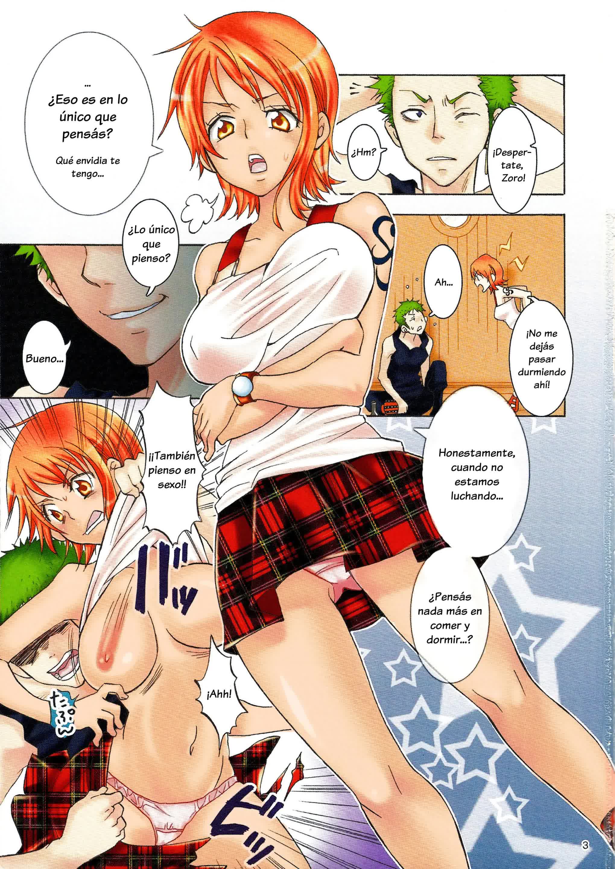 ¡A jugar con Nami-chan! - Let's Play with Nami-chan! Comic porno