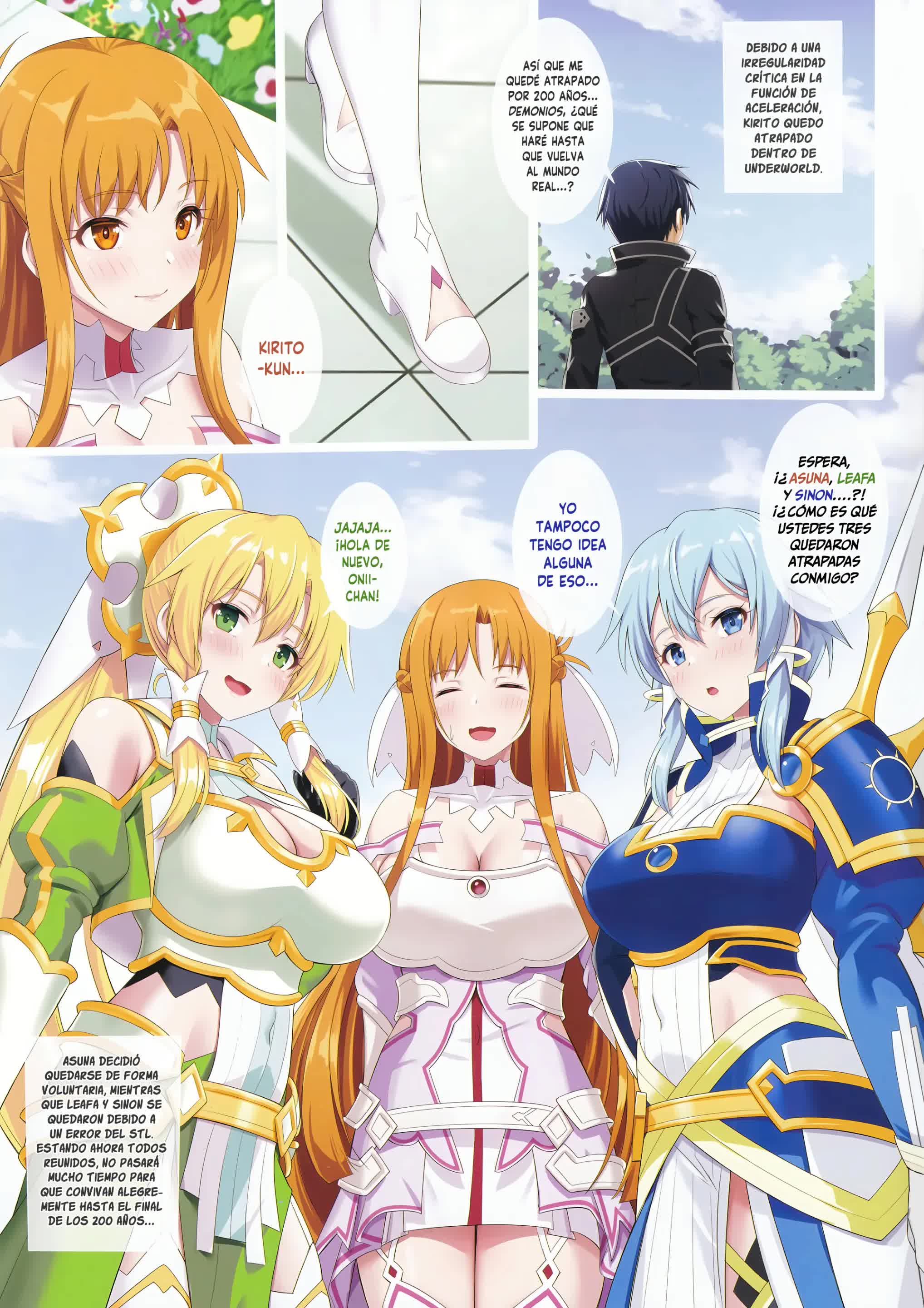 SAO - Underworld Lovers Comic porno