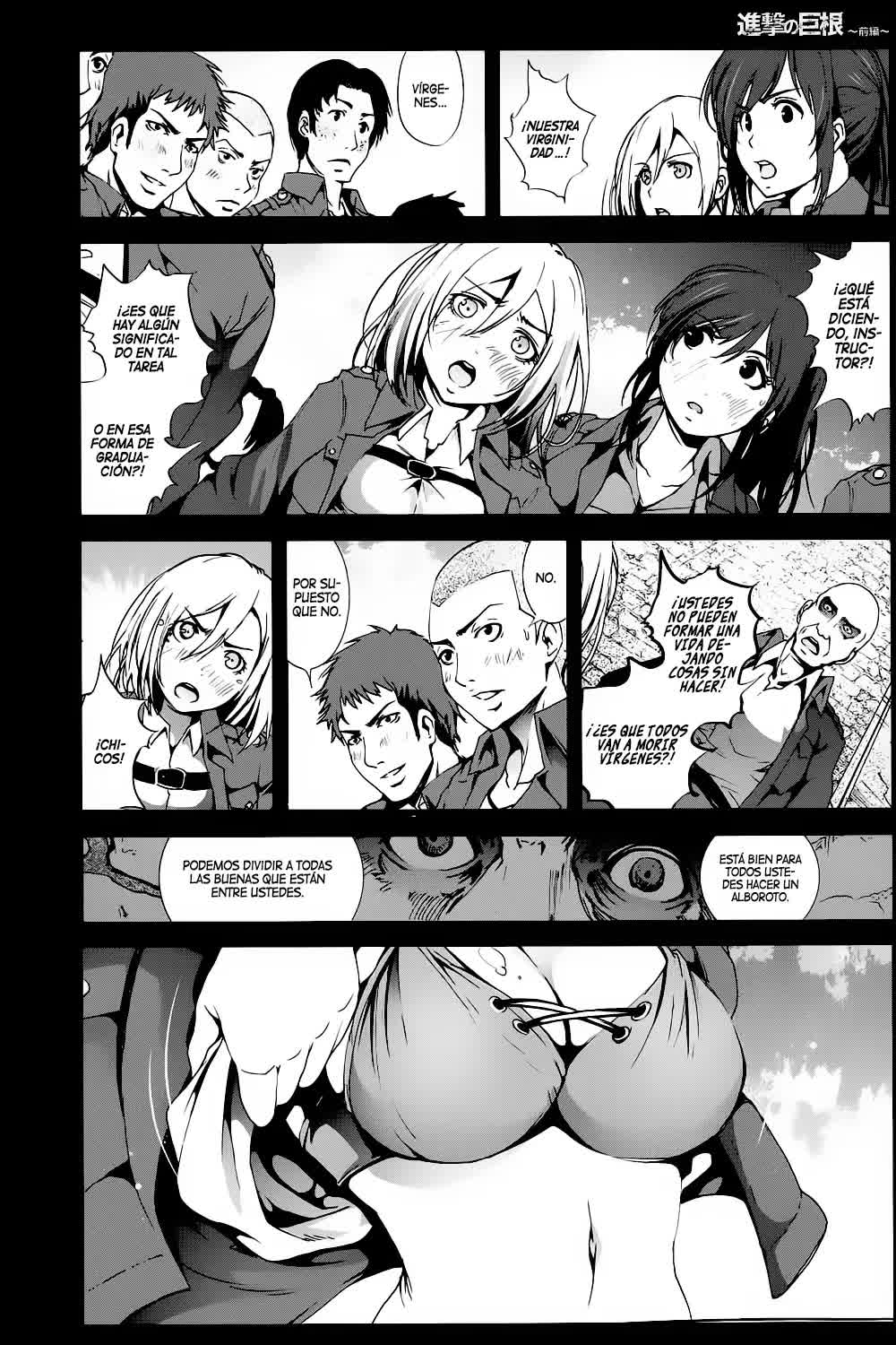 Shingeki no Kyokon ~Zenpen~ Comic porno