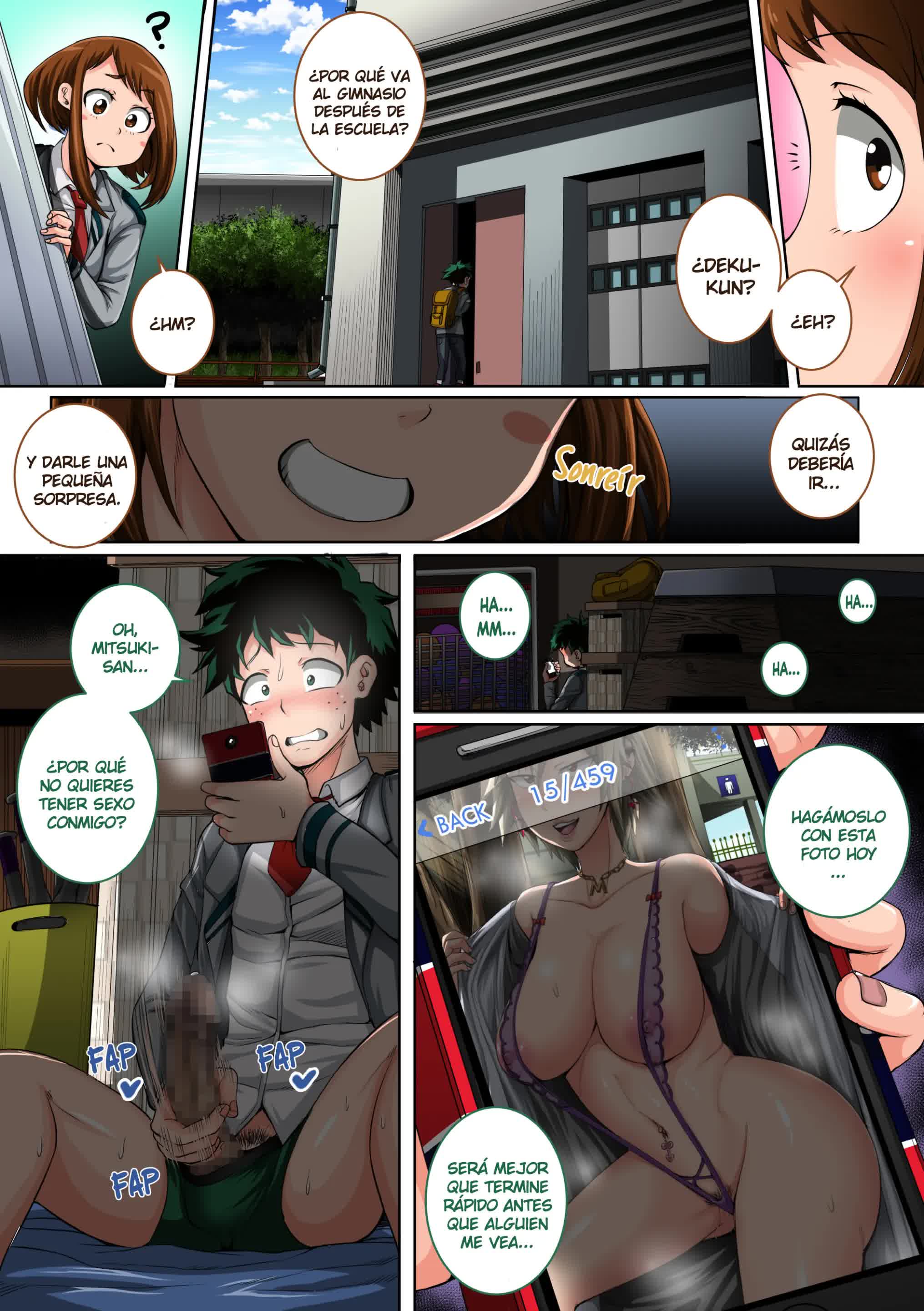 Boku no Harem Academia - 3-wa Ochako Hen 'Arata na SEX Friend' Comic porno