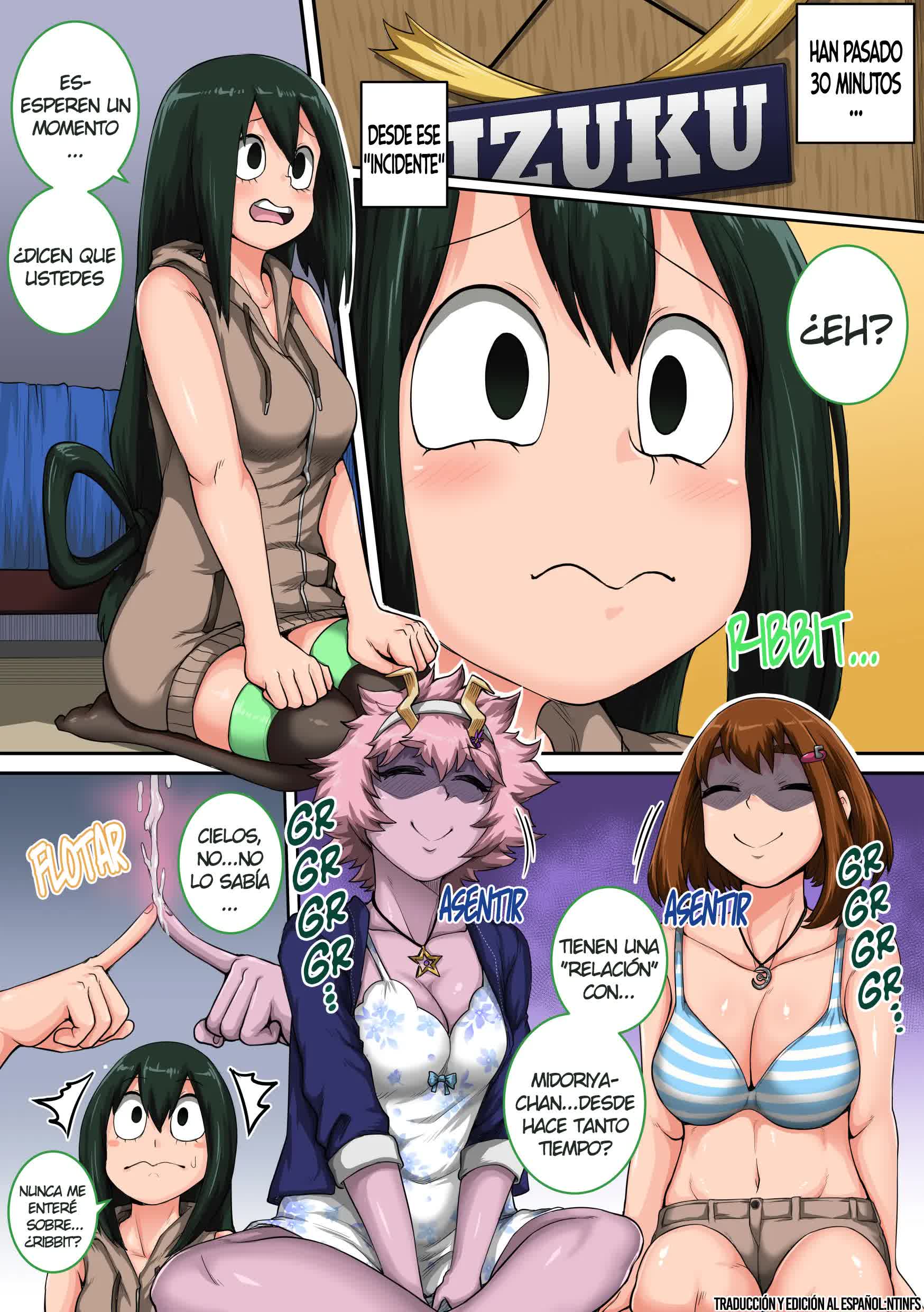 Boku no Harem Academia - 6-wa 'Doubutsu-teki na Kanojo' - My Harem Academia 6 La Chica (Rana) con Instintos Animales Comic porno