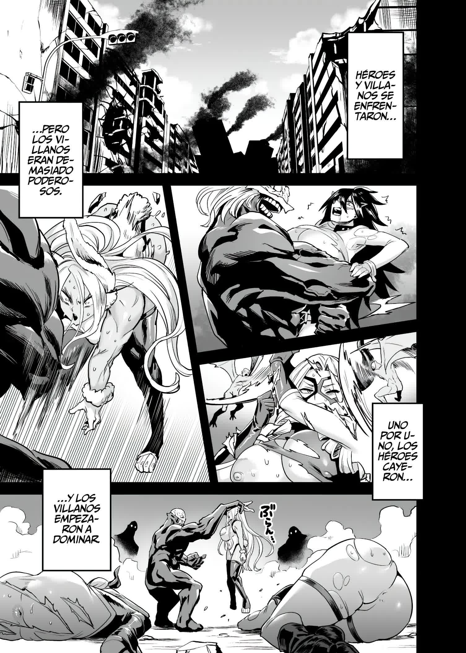 Watashi wa Villain Creati - Soy la Villana Creati ~Fábrica de Nomu~ Comic porno