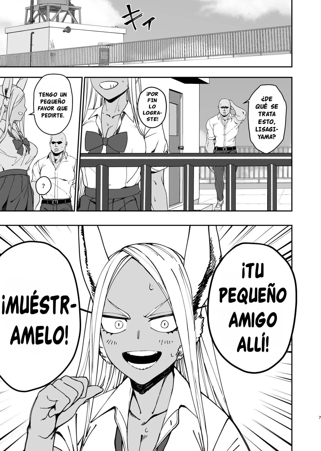 JK Mirko no Maruhi Training (Boku no Hero Academia) - El Entrenamiento Secreto de la Colegiala Mirko Comic porno