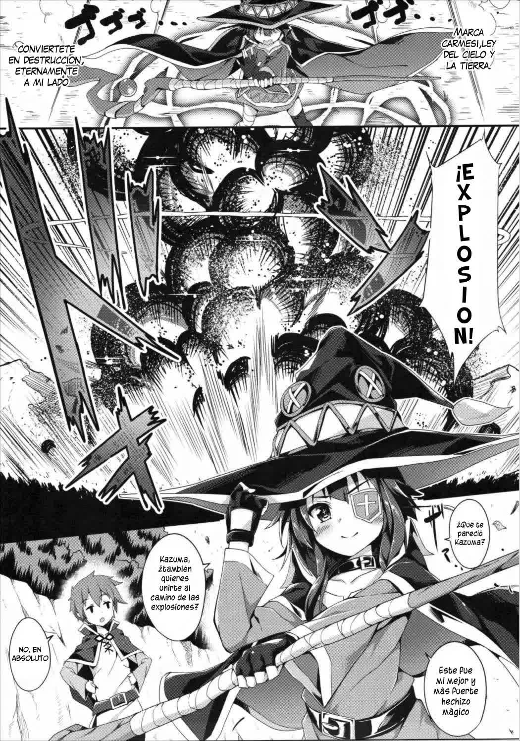 Megumin no Bakuretsu Mahou After Comic porno