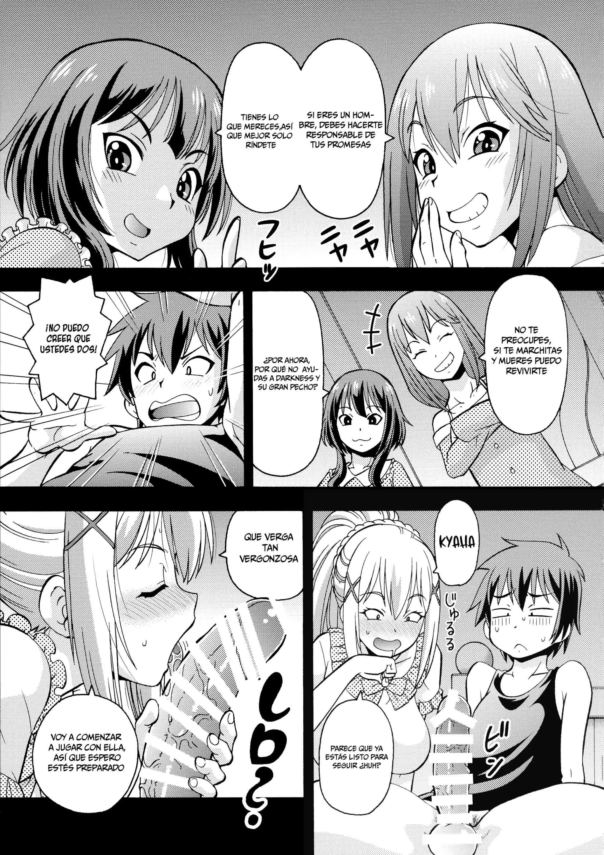 Ero Subarashii Sekai ni Nakadashi o! 5 Inmu no Kishi Comic porno