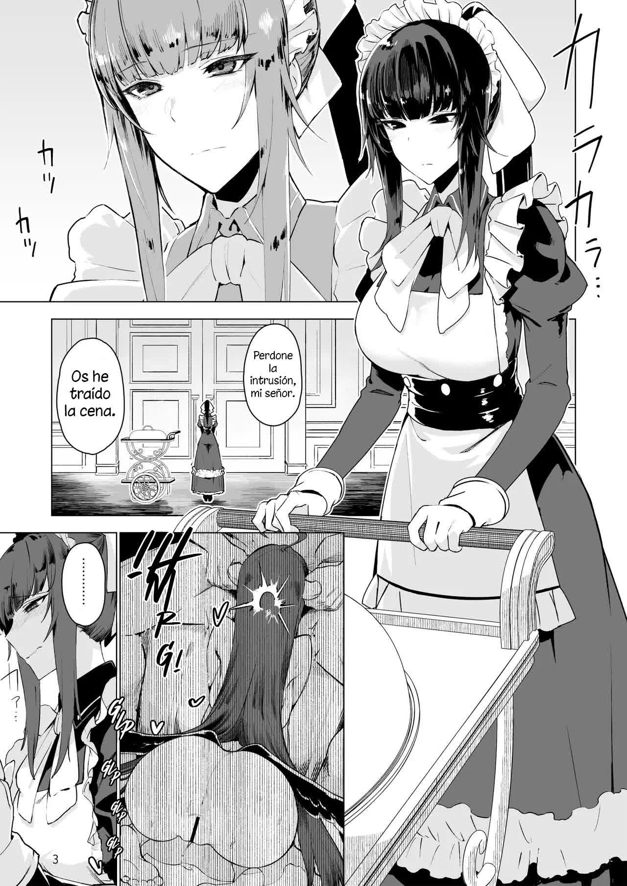 Manmaru Meido no Shihaisha-sama [Goshujin-sama] Comic porno