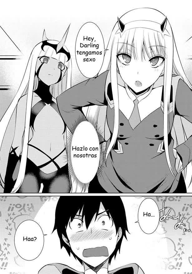 Darling in the One and Two Comic porno