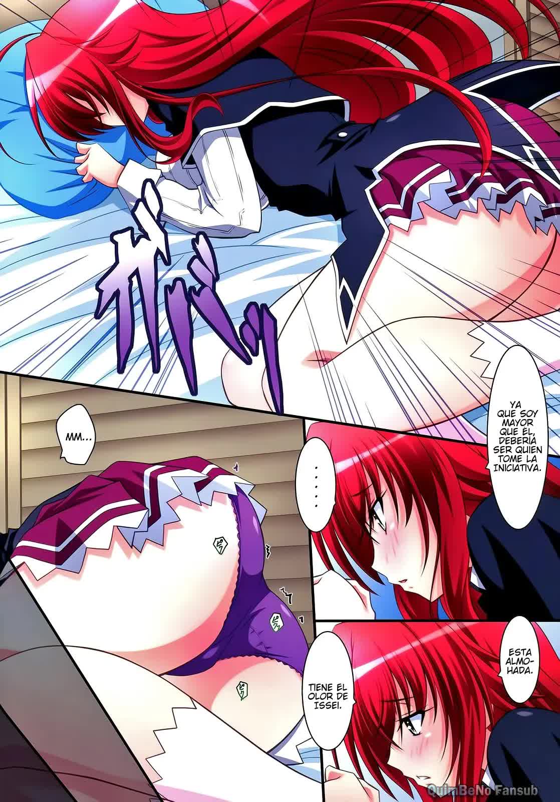 Scarlet princess Rias Daisuki! Comic porno