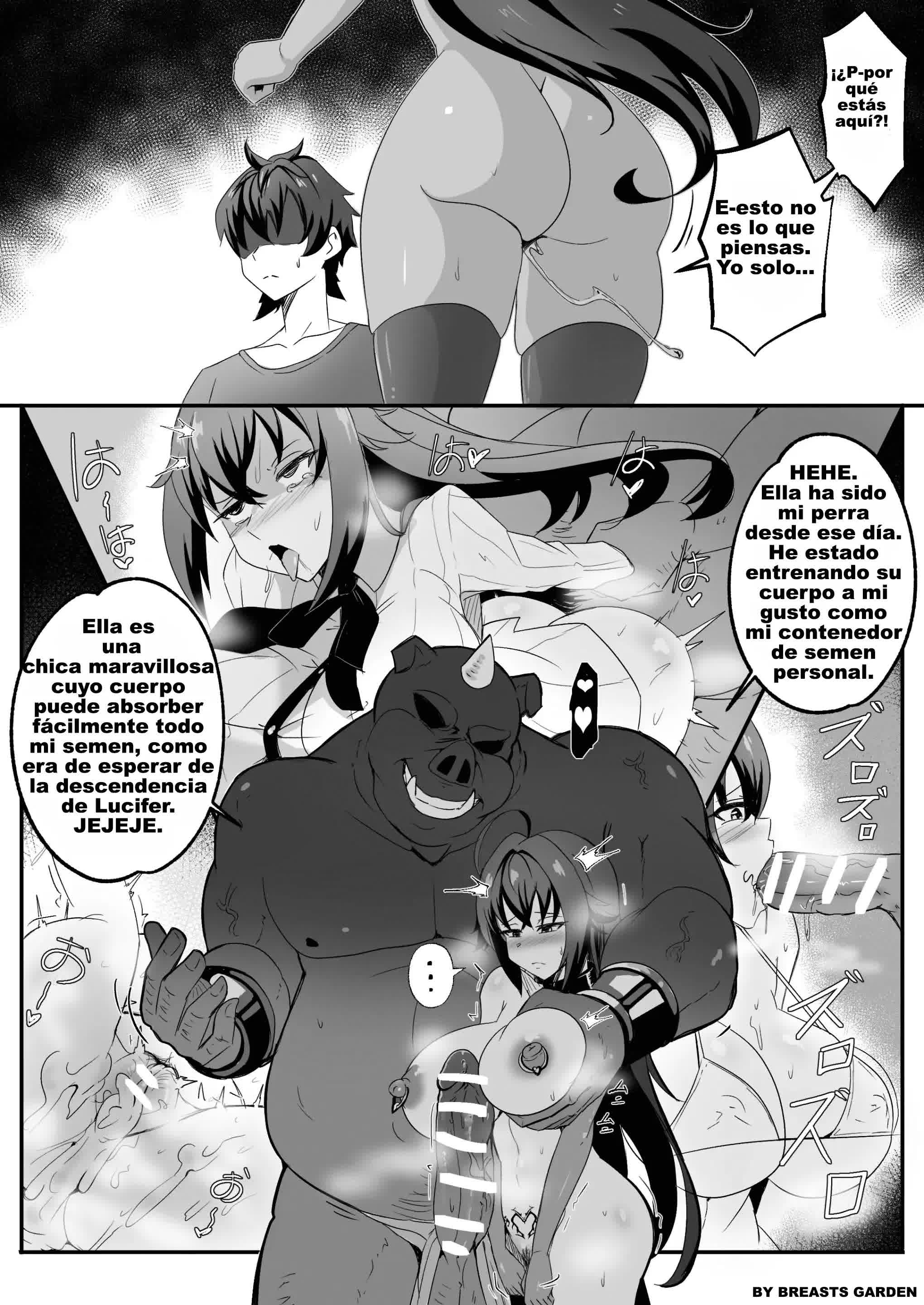 B-Trayal 13-4 Rias Comic porno