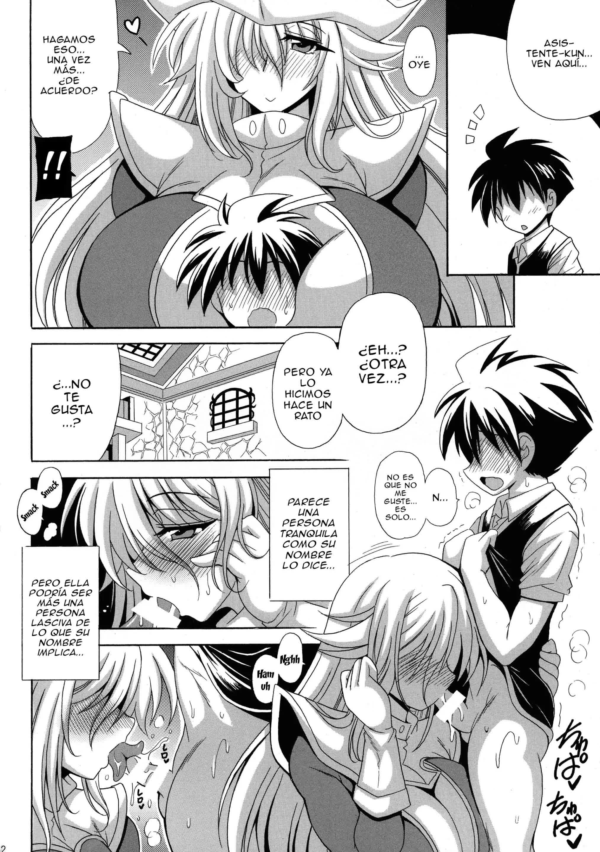 La Maga Oscura y La Maga Silenciosa De Grandes Pechos Comic porno