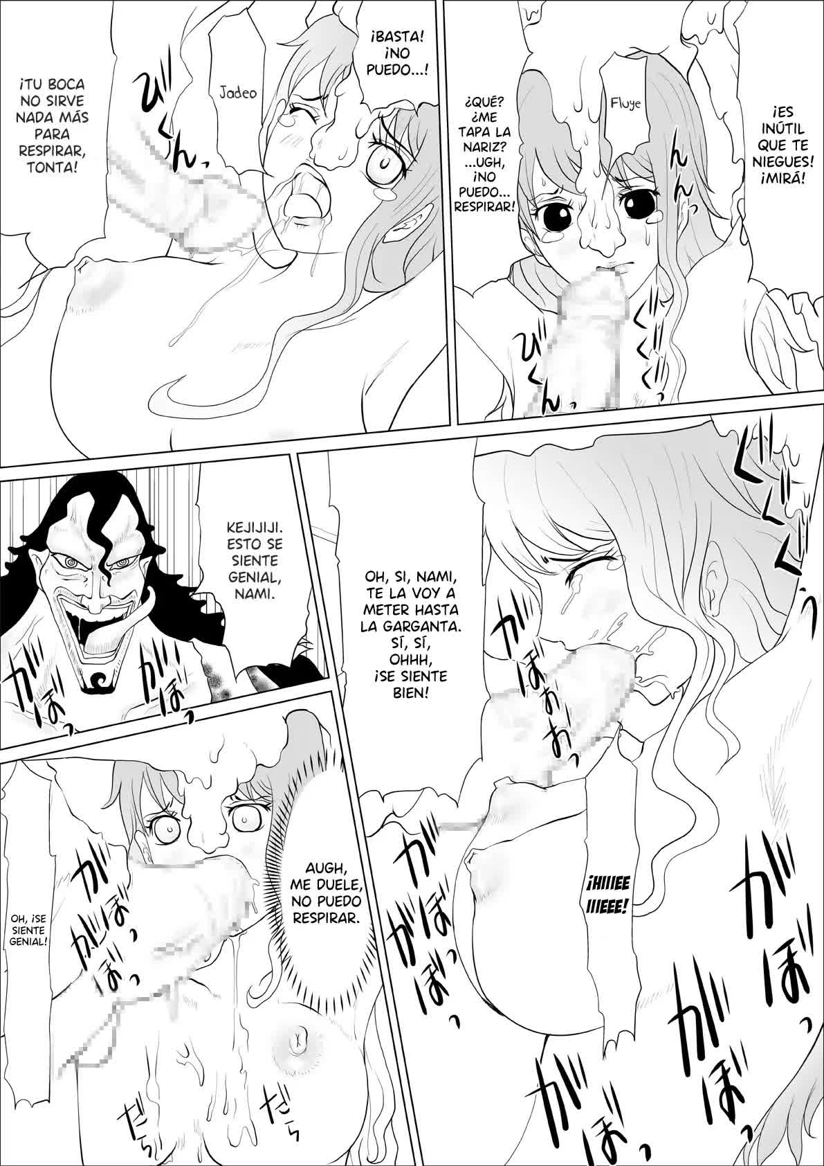 Caribou Coribou no Nami Ijiri - Si Caribou y Coribou atraparan a Nami Comic porno