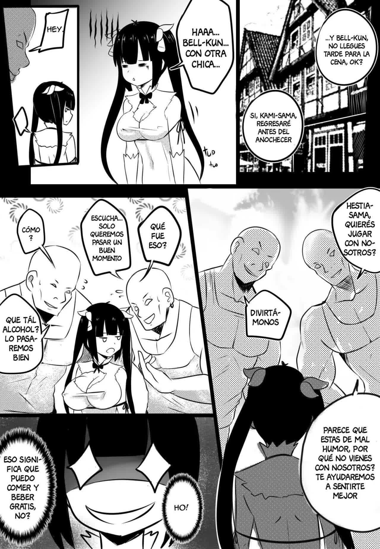 B-Trayal 20 Hestia Comic porno
