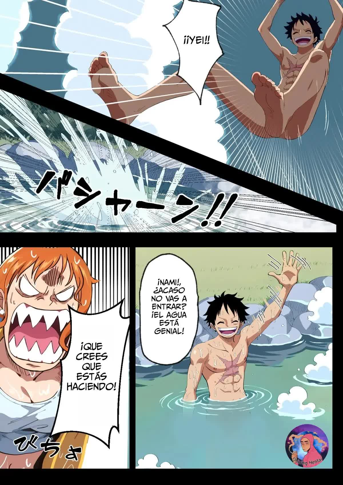 Nami está en Estado Afrodisíaco y no Puede Dejar de Sentirse Cachonda Comic porno