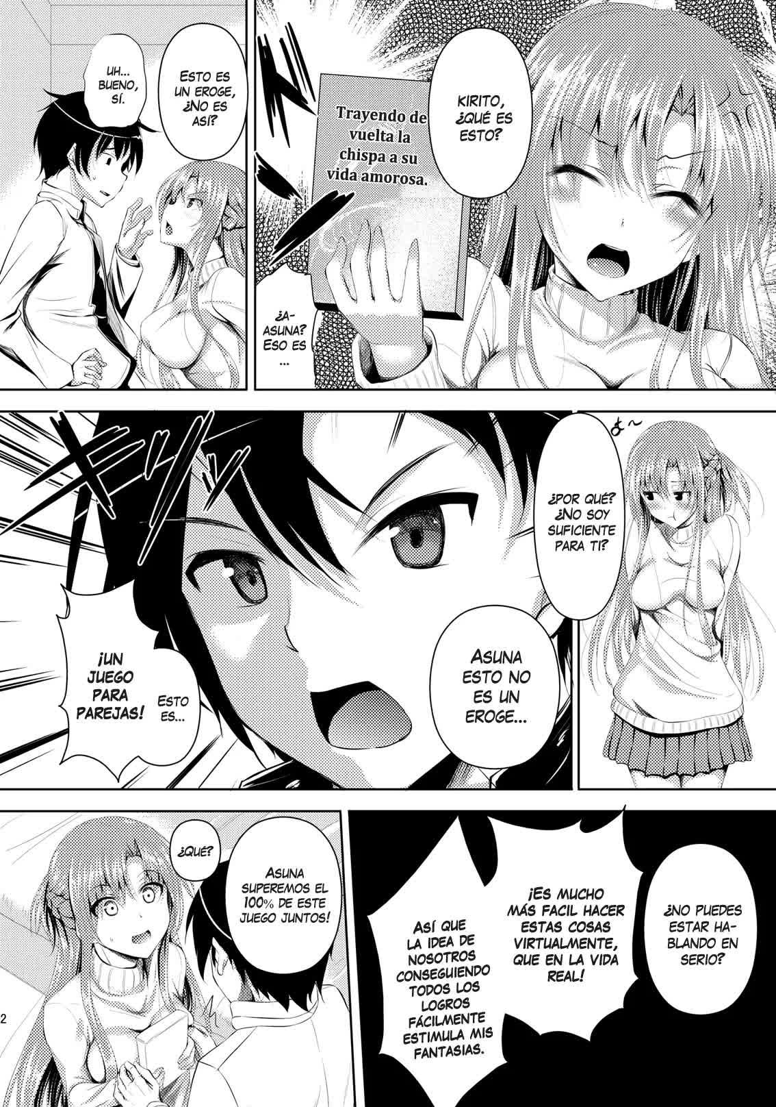 Kirito-kun ga Muttsuri datta Ken Comic porno