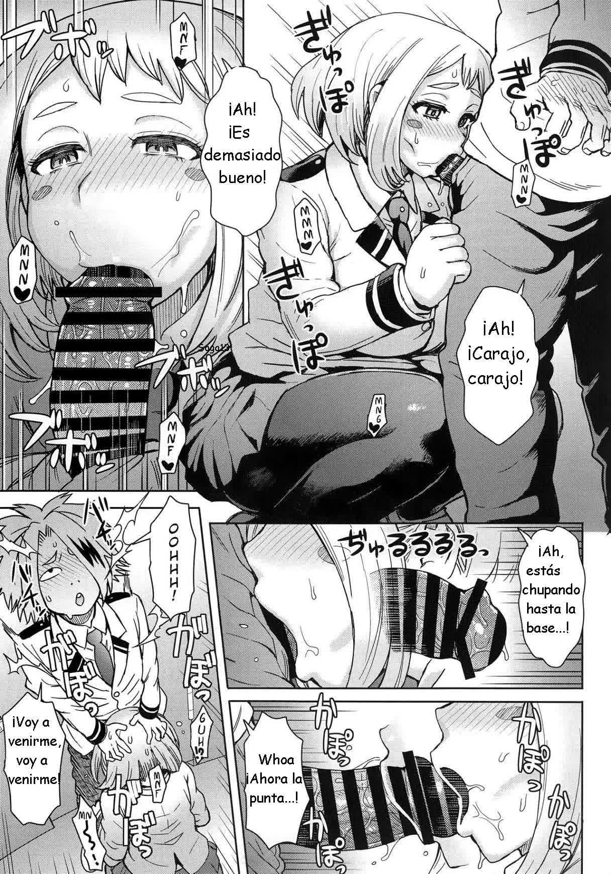 Uraraka Ura Fuuzoku - Detrás de escena de prostitución Uraraka Comic porno