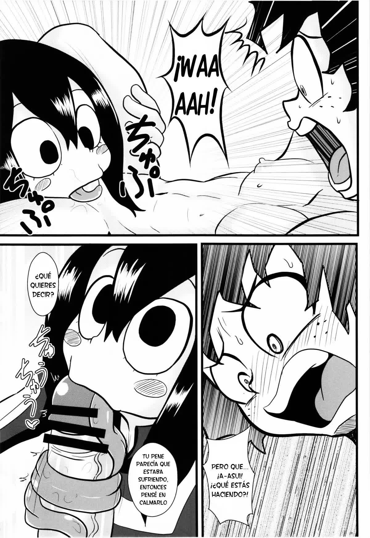 Tsuyu-chan to! Ganbarette Kanji no Dex Comic porno