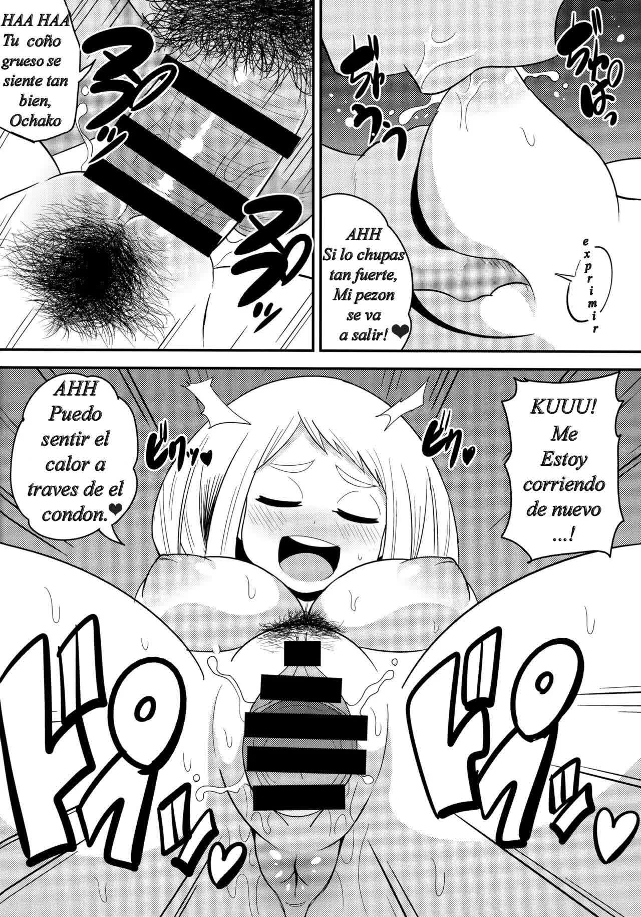 Ochako Bitch Academia Comic porno