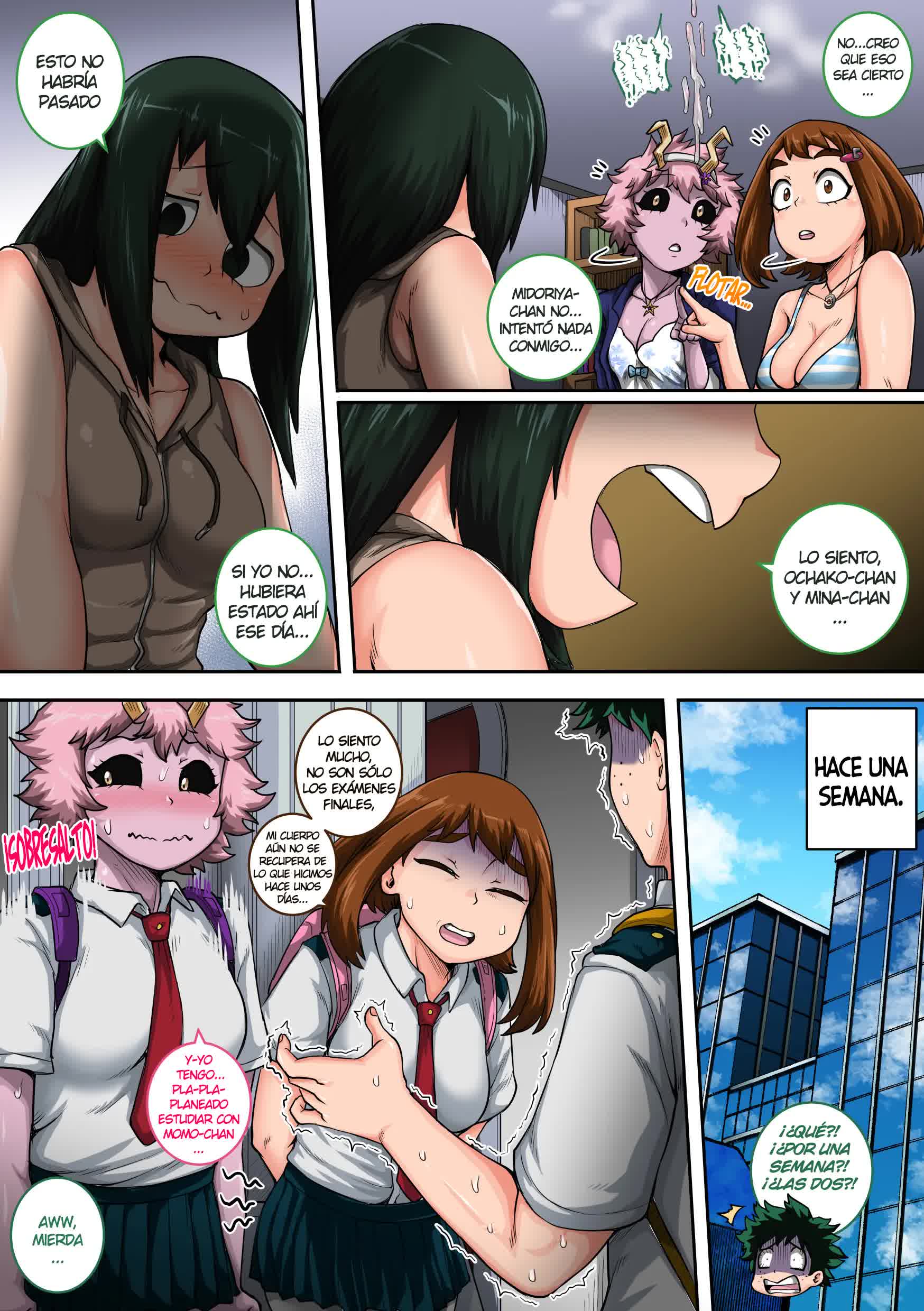 Boku no Harem Academia - 6-wa 'Doubutsu-teki na Kanojo' - My Harem Academia 6 La Chica (Rana) con Instintos Animales Comic porno