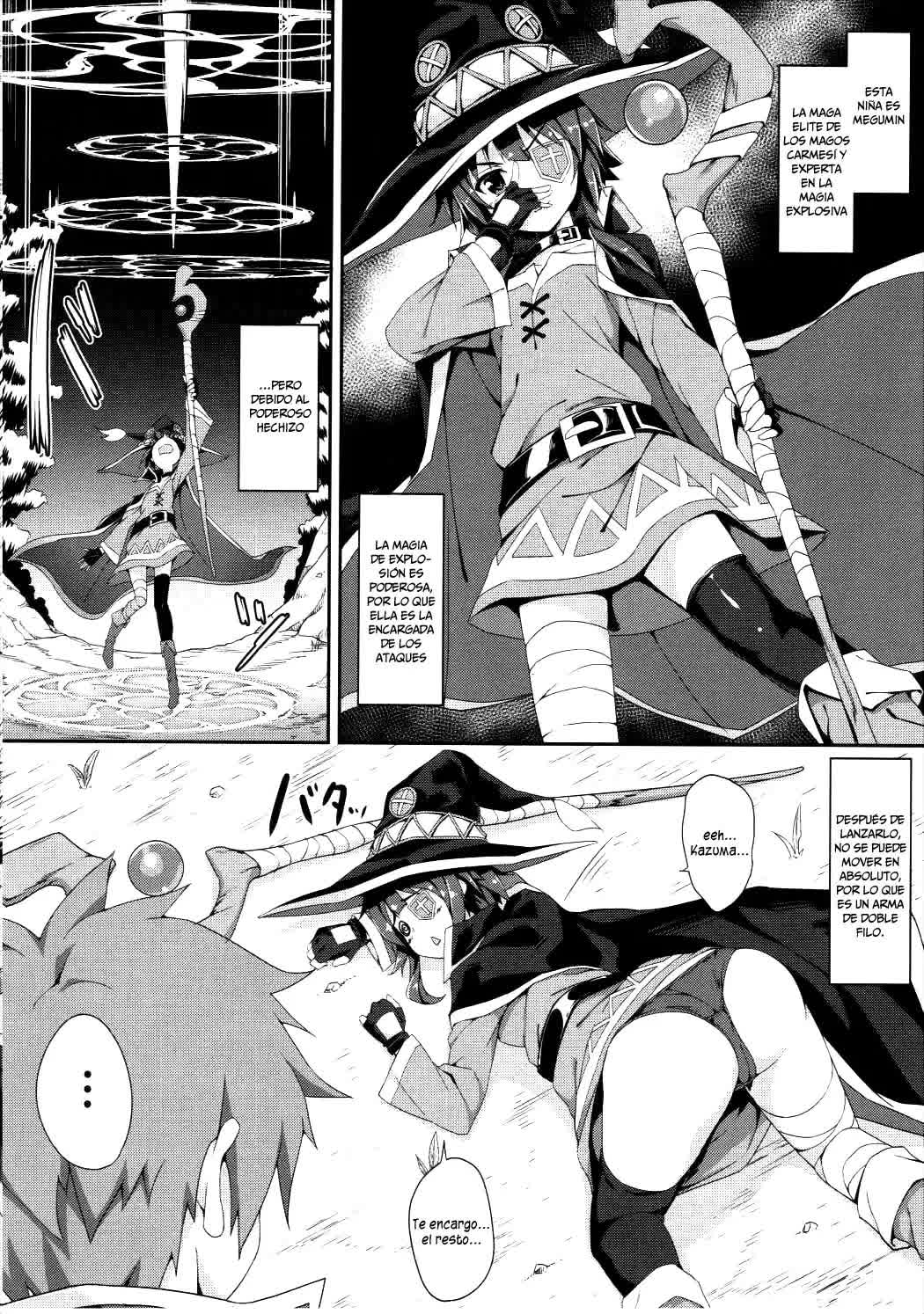 Megumin no Bakuretsu Mahou After Comic porno