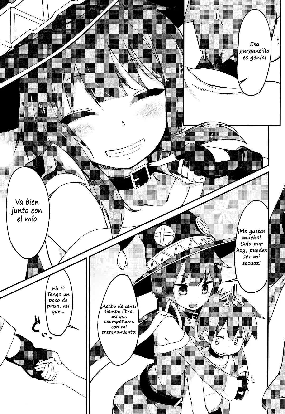 Lolikko Megumin o Kouryaku Seyo! - [Emergency Quest!] Captivate a Loli Megumin! Comic porno