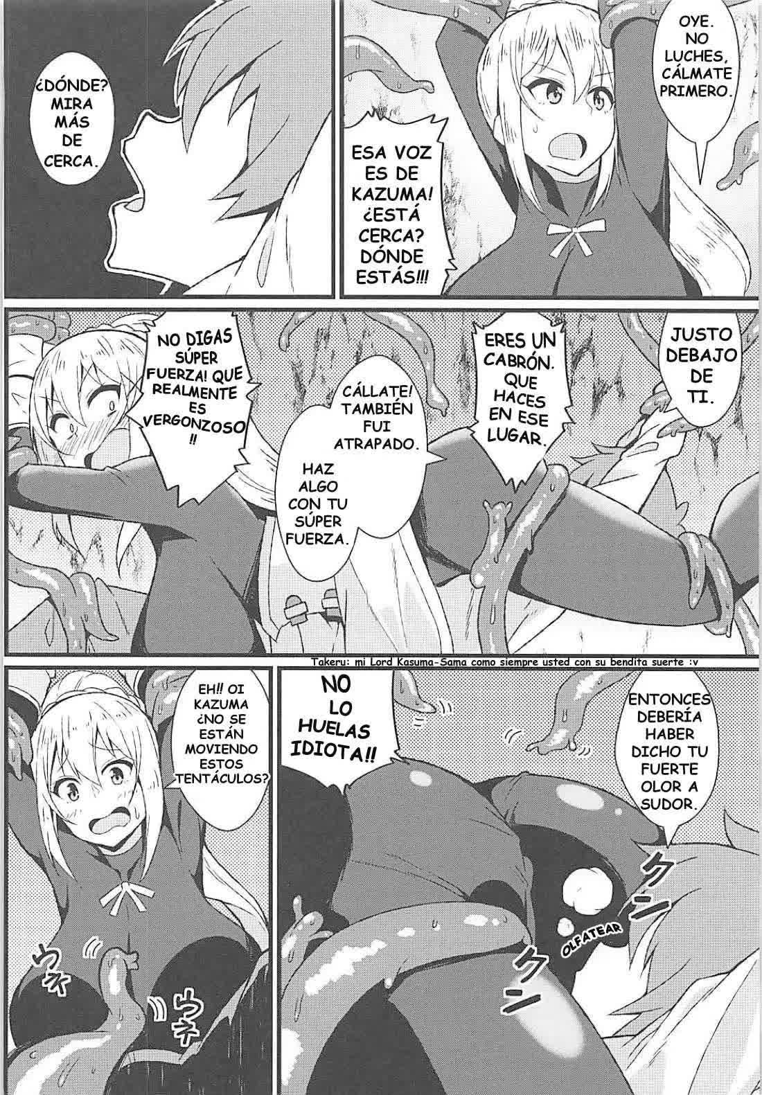 Kono Subarashii Wana de Darkness to! Comic porno