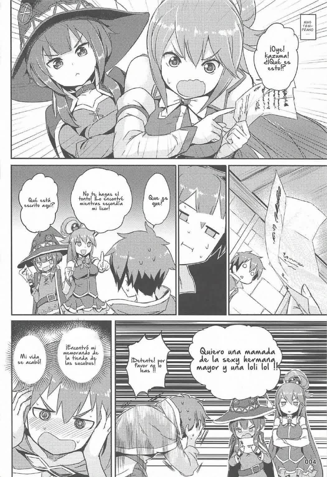 Kono Azen na Kazuma ni Shojo o! Comic porno