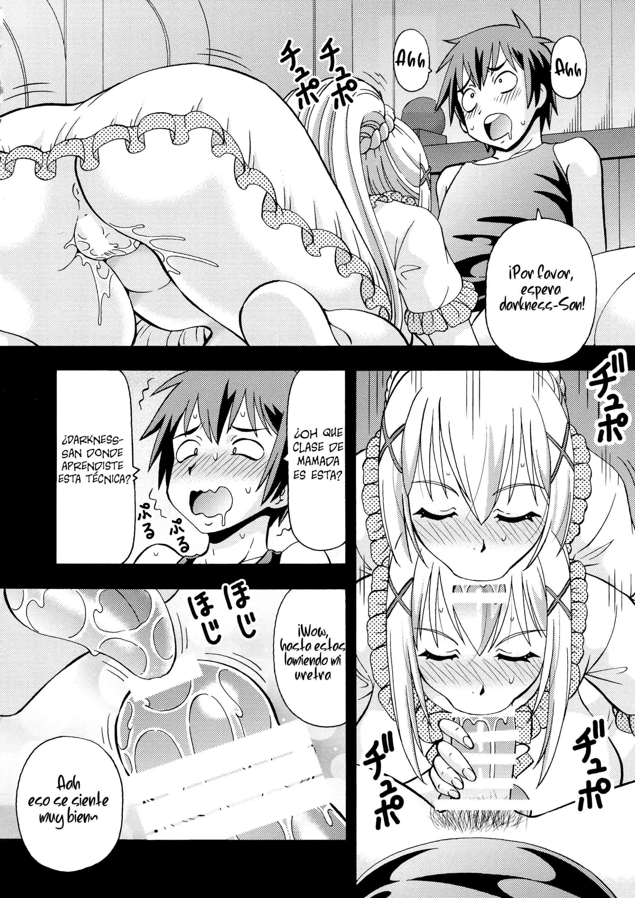 Ero Subarashii Sekai ni Nakadashi o! 5 Inmu no Kishi Comic porno
