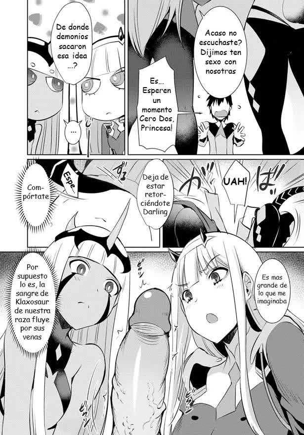 Darling in the One and Two Comic porno