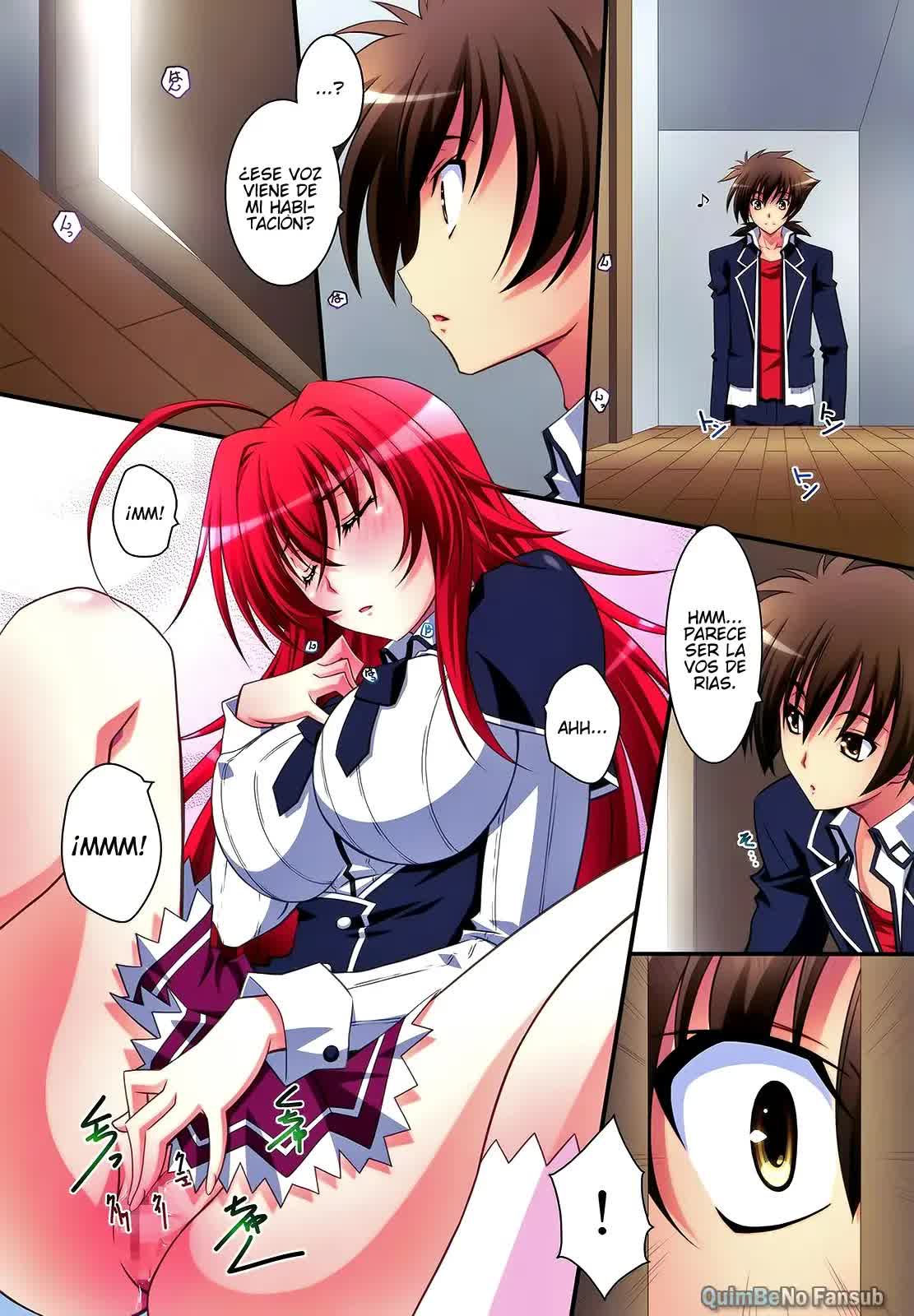 Scarlet princess Rias Daisuki! Comic porno