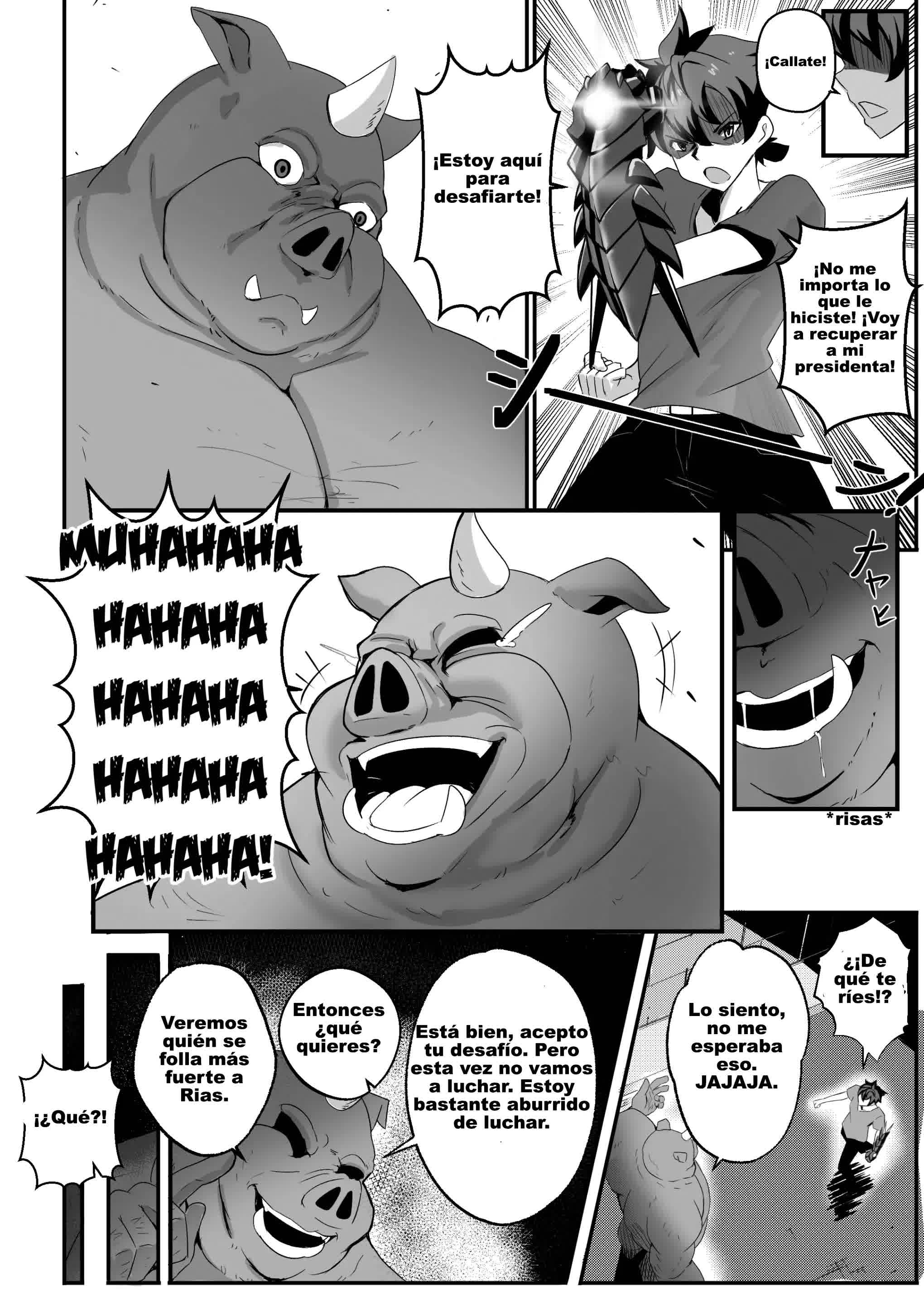 B-Trayal 13-4 Rias Comic porno